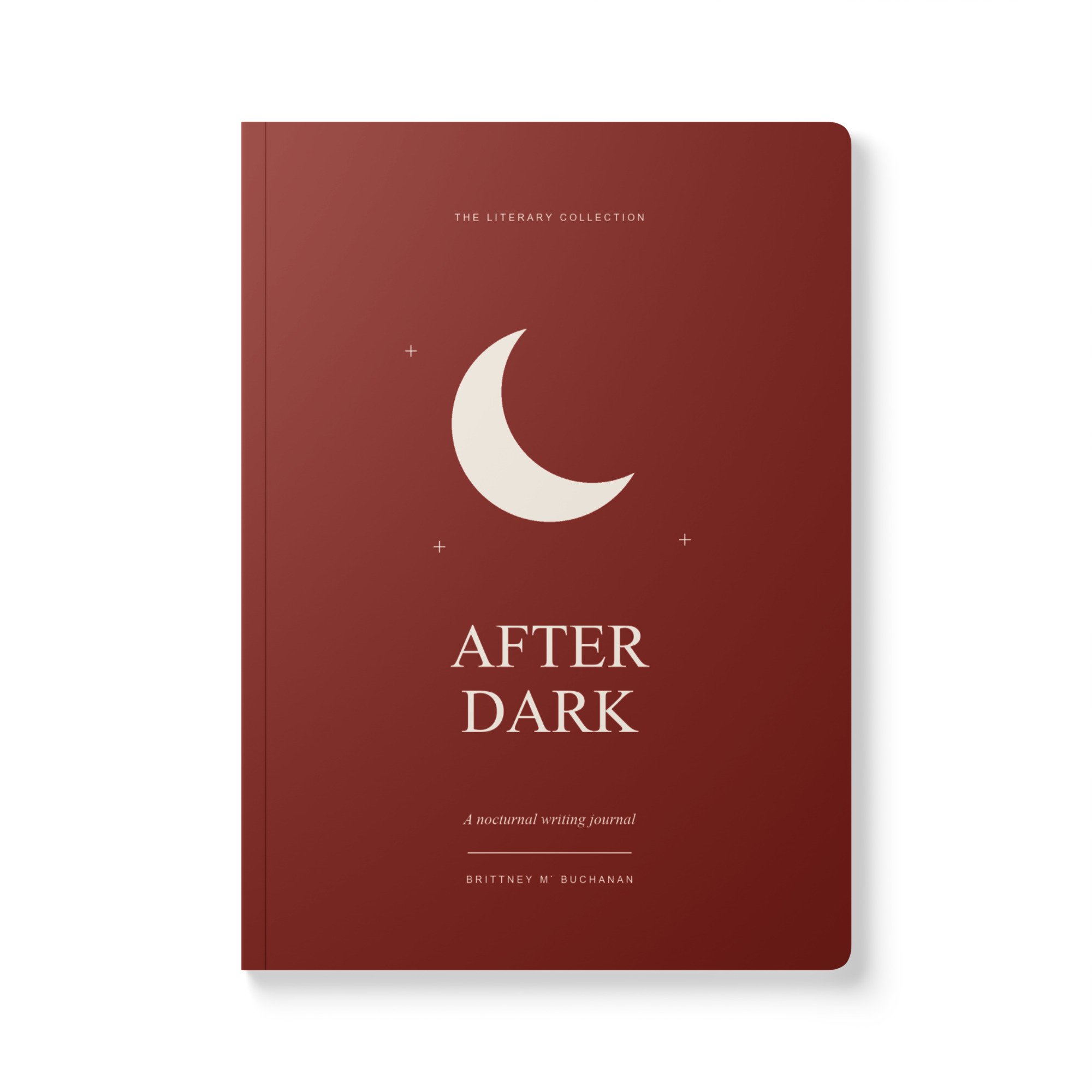 After Dark softcover writing journal