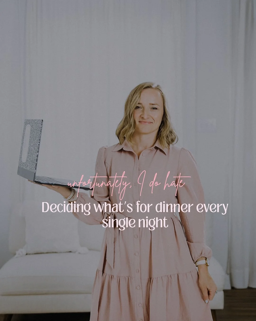 Unfortunately, I do&hellip; think about what&rsquo;s for dinner at 4:57 p.m. with zero plan, sit at soccer practice ordering grocery delivery, and get personally offended when a party has no dessert.⁠
⁠
So I made a little list of all the things we&rs