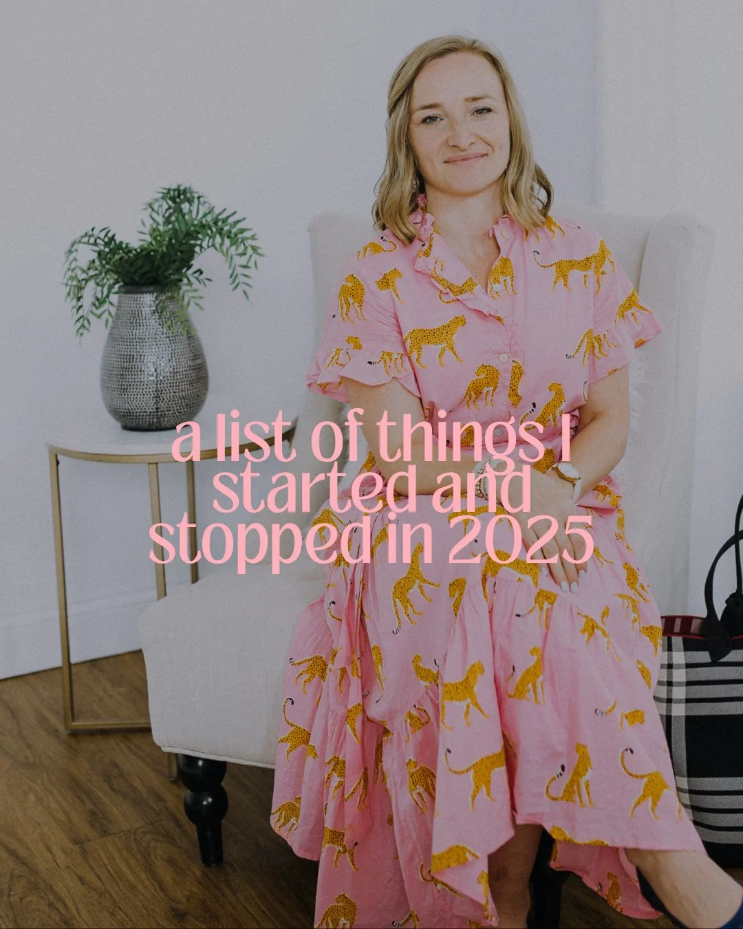 2025 was a year of quiet but powerful shifts. I closed a business, moved brokerages, and made a hundred tiny decisions that pulled me closer to the version of myself I&rsquo;m becoming &mdash; not who I was, but who I want to be.⁠
⁠
None of it happen