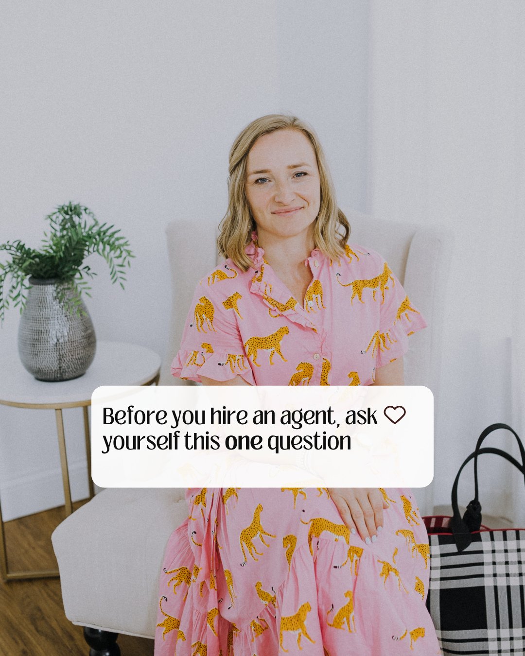 You don&rsquo;t need an agent.⁠
You need the agent &mdash; the one you actually trust. 🩷⁠
⁠
The one who feels like a partner, not a salesperson.⁠
The one you can text with questions (big or small).⁠
The one who helps you make clear decisions during 