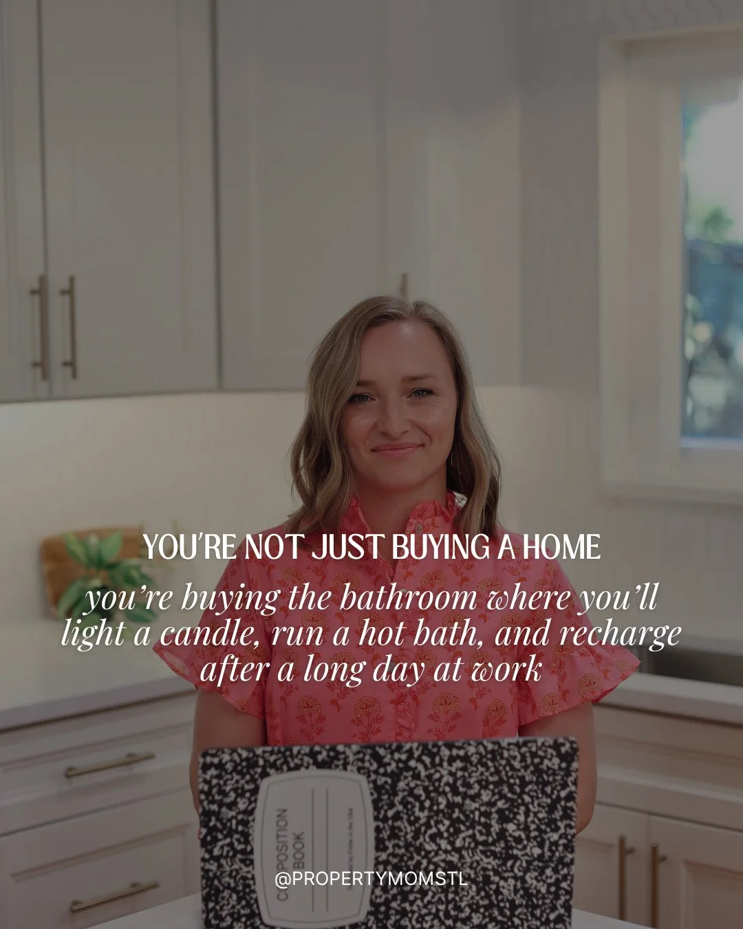 This isn&rsquo;t just about buying a house.⁠
It&rsquo;s about finding the place where your real life unfolds.⁠
⁠
I&rsquo;m talking boots by the back door, messy art projects in the garage, a bathroom that actually feels like a retreat at the end of a