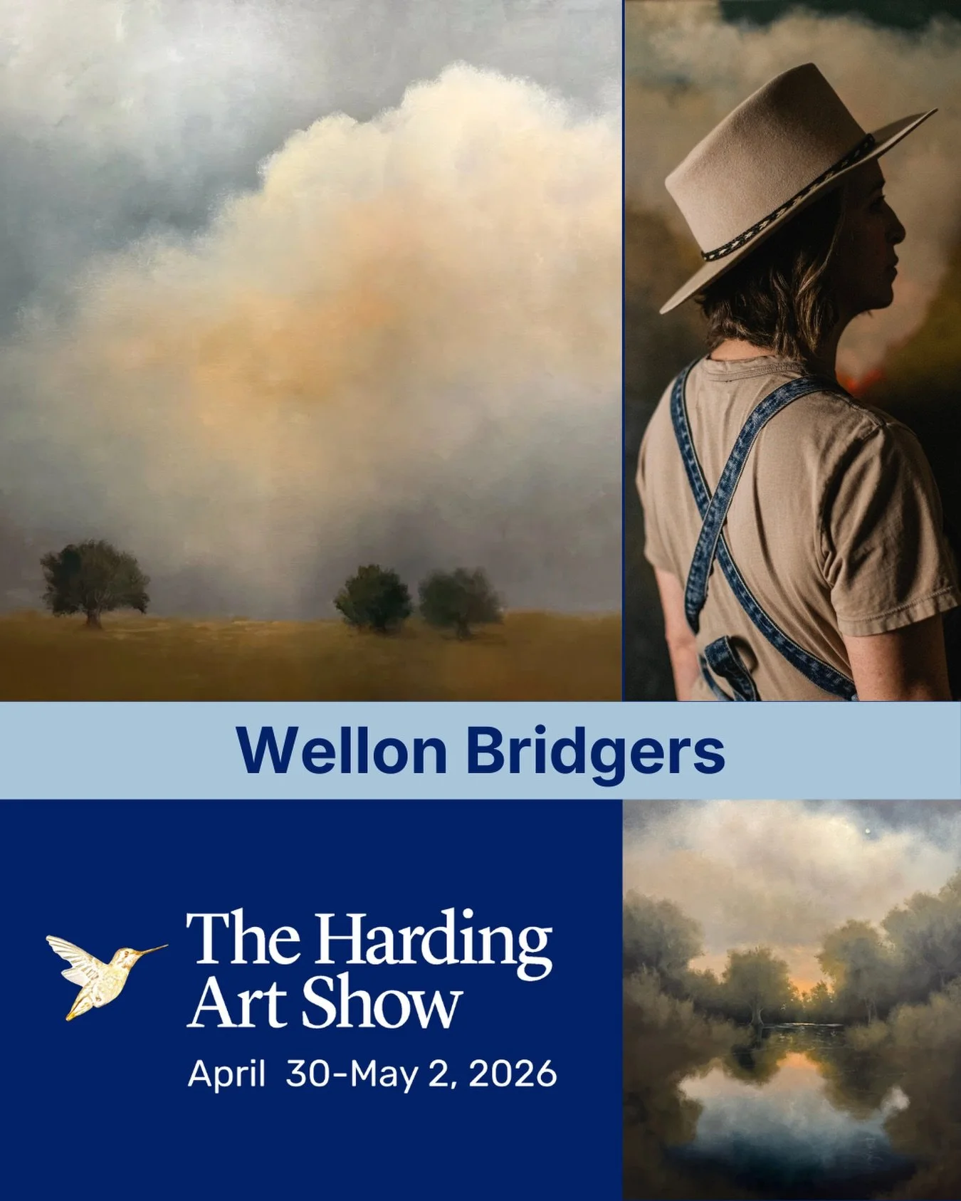 Wellon @wellonart is a self-taught artist who stumbled upon the creative world of painting. Her artwork is represented in galleries throughout the Southeast, featured in multiple design publications, and collected in the homes of patrons worldwide. 
