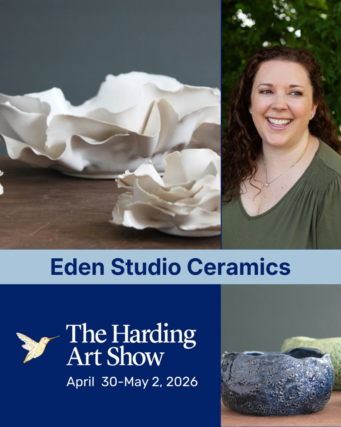 Eden Studio Ceramics @eden_studio_ceramics is an artist studio that creates collections of beautiful and unique hand-formed ceramic pieces inspired by nature. Each one of a kind vessel features high relief textures and organic sculptural forms.