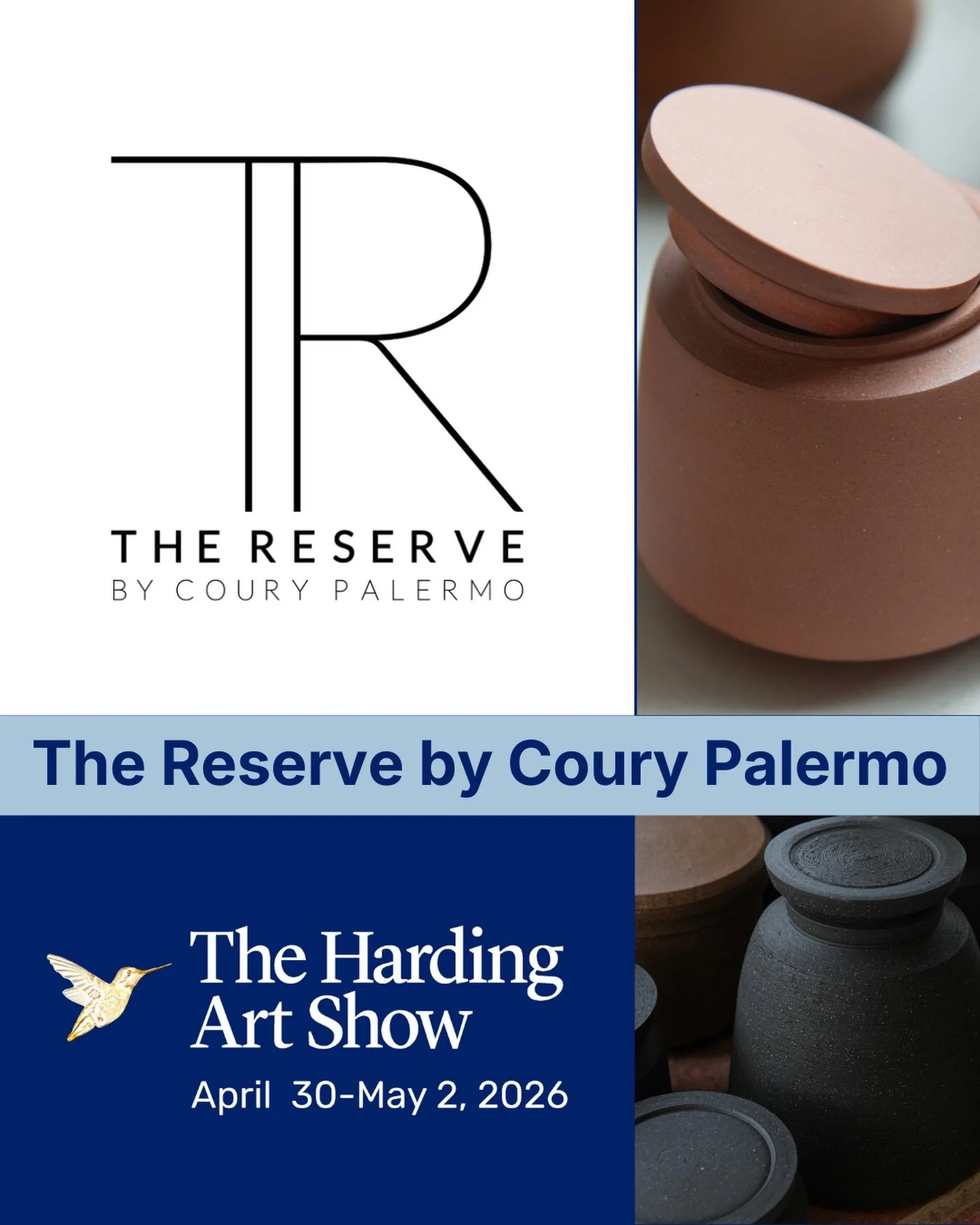 As a small-batch potter, Coury @trbycp utilizes a range of stoneware clays to craft hospitality-centric pieces for the home. The majority of Coury&rsquo;s current work consists of teaware, modern vases &amp; lidded vessels. Coury is drawn to angular 