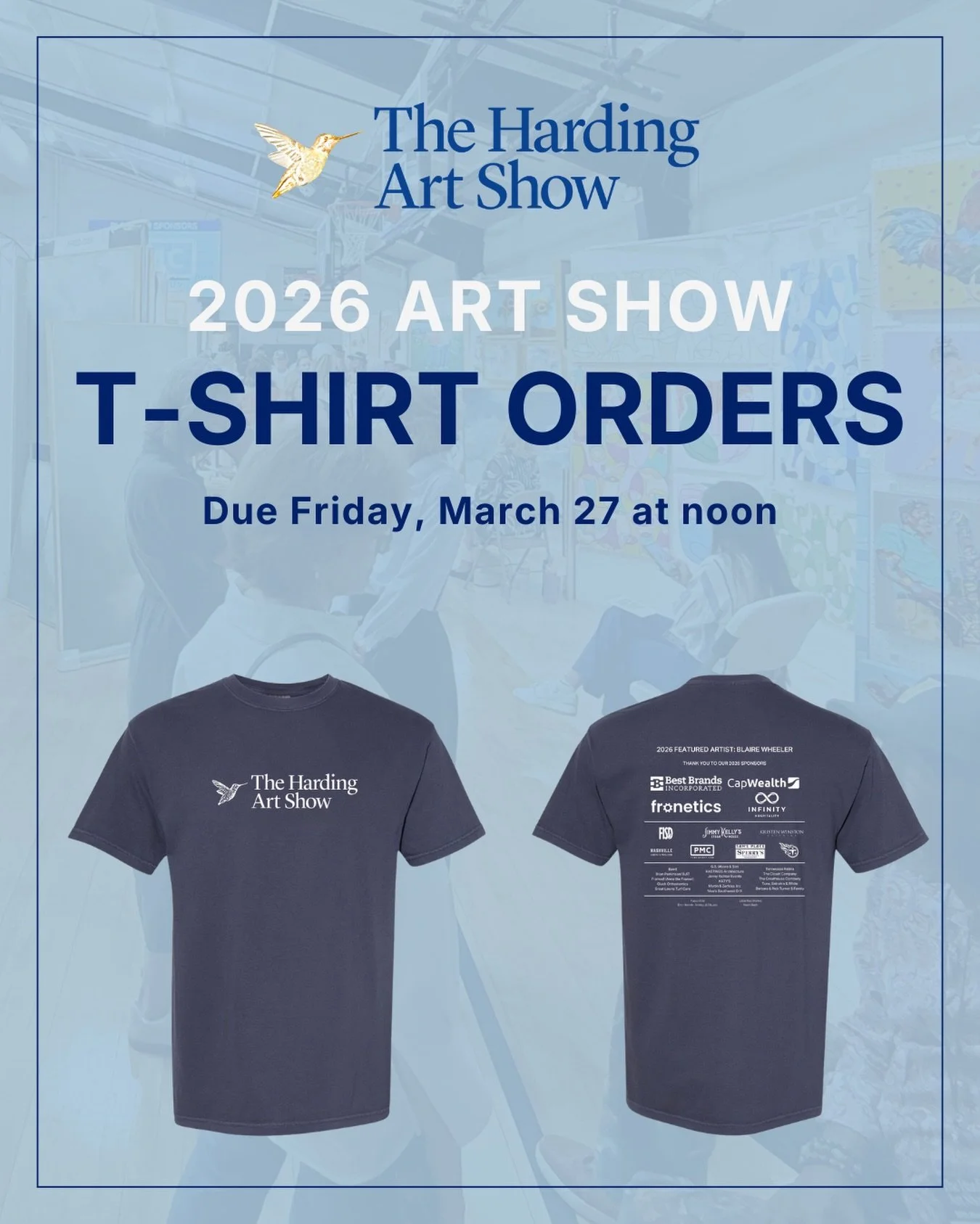 📣 Last call for HAS 2026 t-shirts!! We&rsquo;ll be taking orders through Friday at noon. Head to Compass Connection for details on how to purchase.