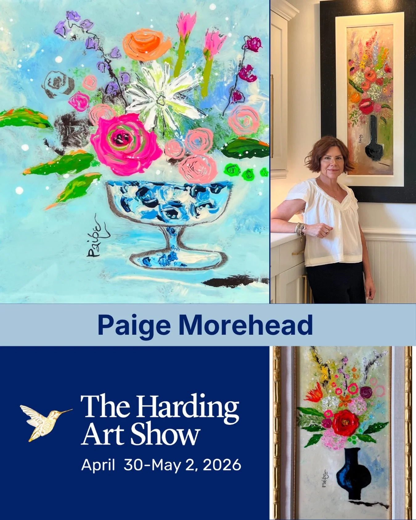 Paige Morehead @paige_morehead_art is a Nashville, Tennessee native.  She is a self-taught artist and she has been using art as her creative vehicle to express her passions for over twenty years. Her artwork has become increasingly popular nationwide
