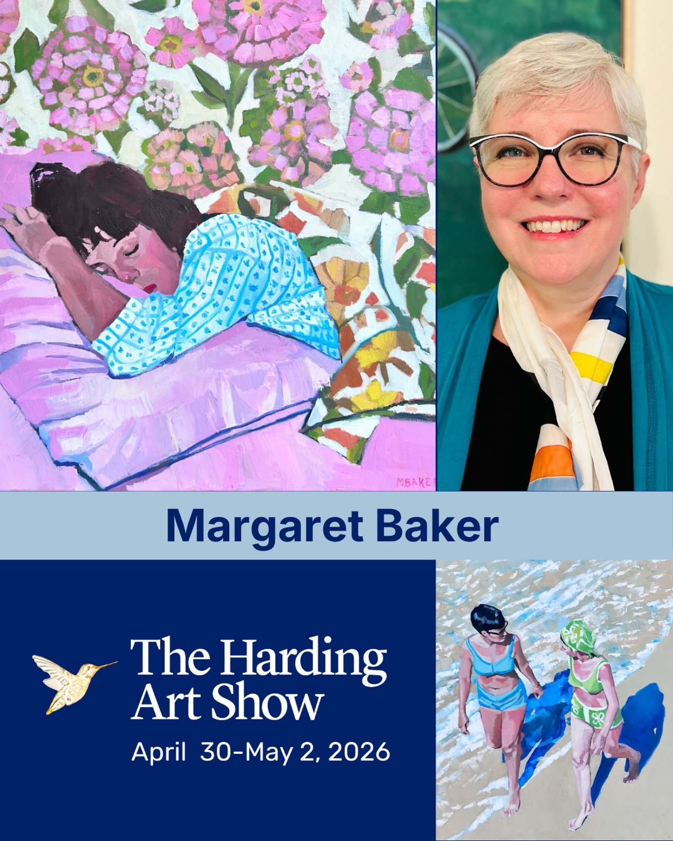 Margaret @margaretbakerart paints moments-in-between, those mundane, ordinary moments of the past that seem to take on great significance in memory. She works with oils on linen and wood panels to create paintings that tell stories. References for he