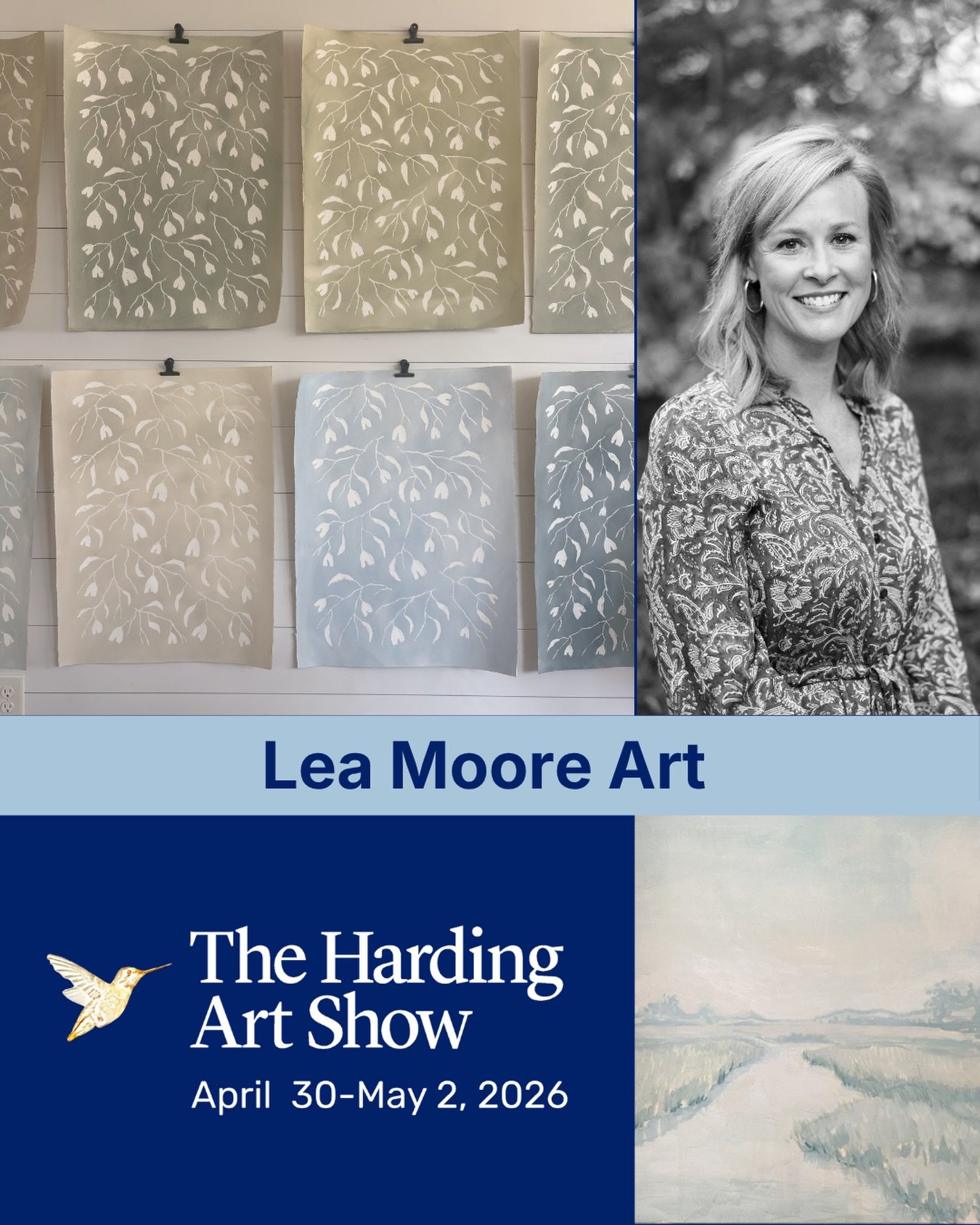 Born and raised in Birmingham, Alabama, Lea @leamooreart has always had a love for drawing. She earned a BFA in Art &amp; Art Education from the University of Georgia and has continued to create and teach art to children at a local school.

In her wo
