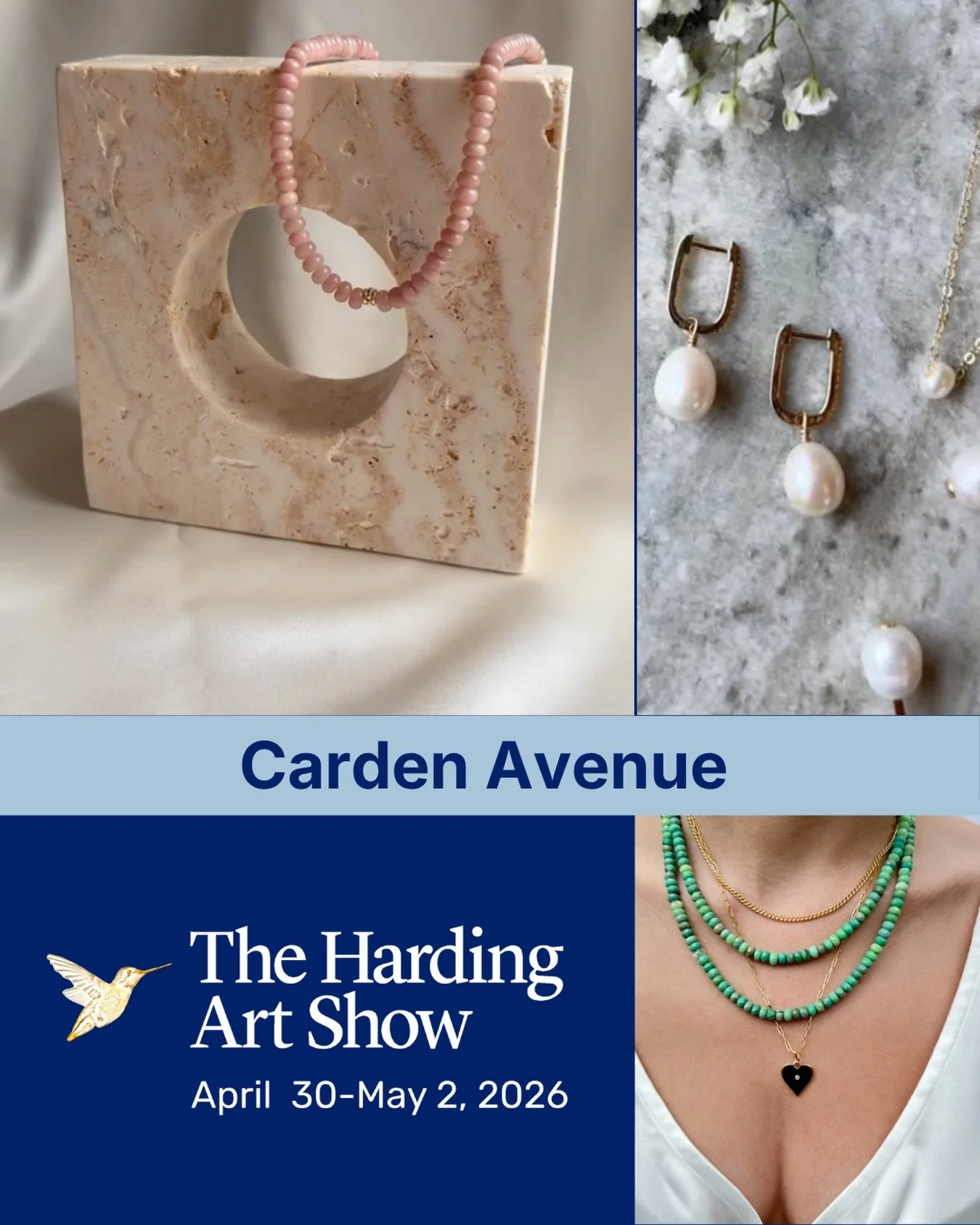Carden Avenue @cardenavenue is a women-owned, Demi-fine and fine jewelry brand based in Nashville, TN.  We describe ourselves as &ldquo;Classic with an Edge&rdquo;. Our jewelry is crafted using only the highest quality materials including 14kt gold, 