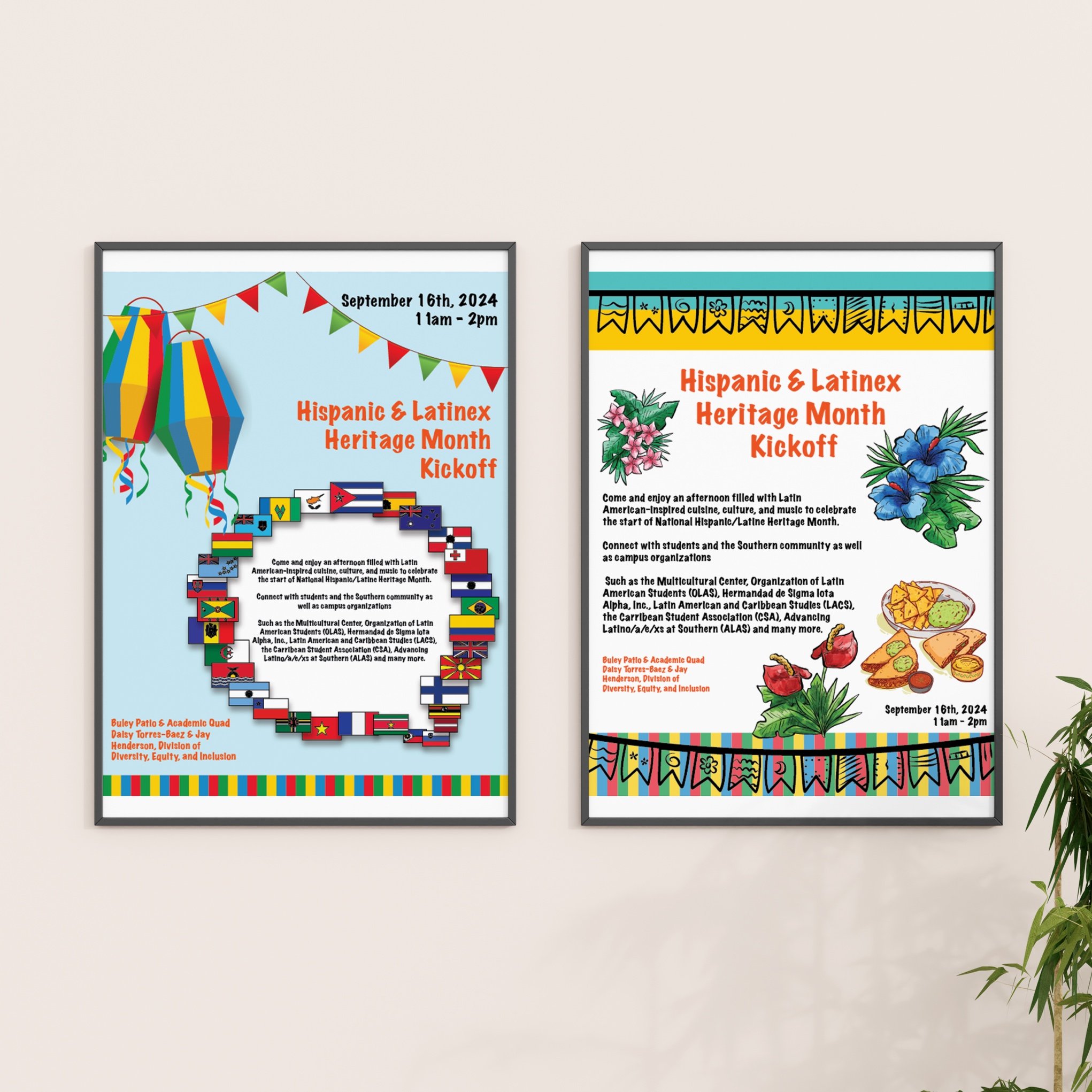 Event Poster for Southern Connecticut State University's Multicultural Center