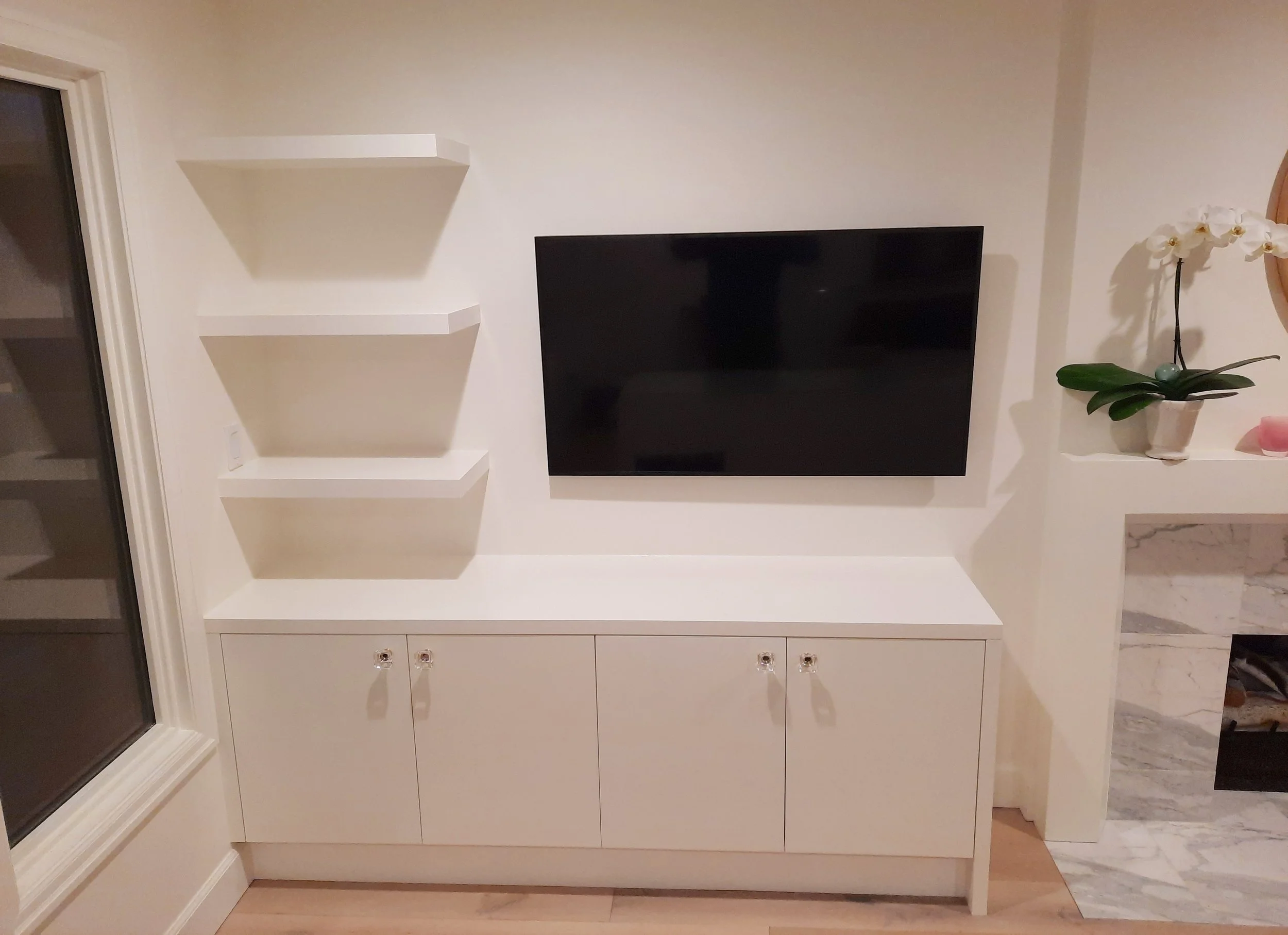 Mt Park - cabinet and floating shelves.jpg