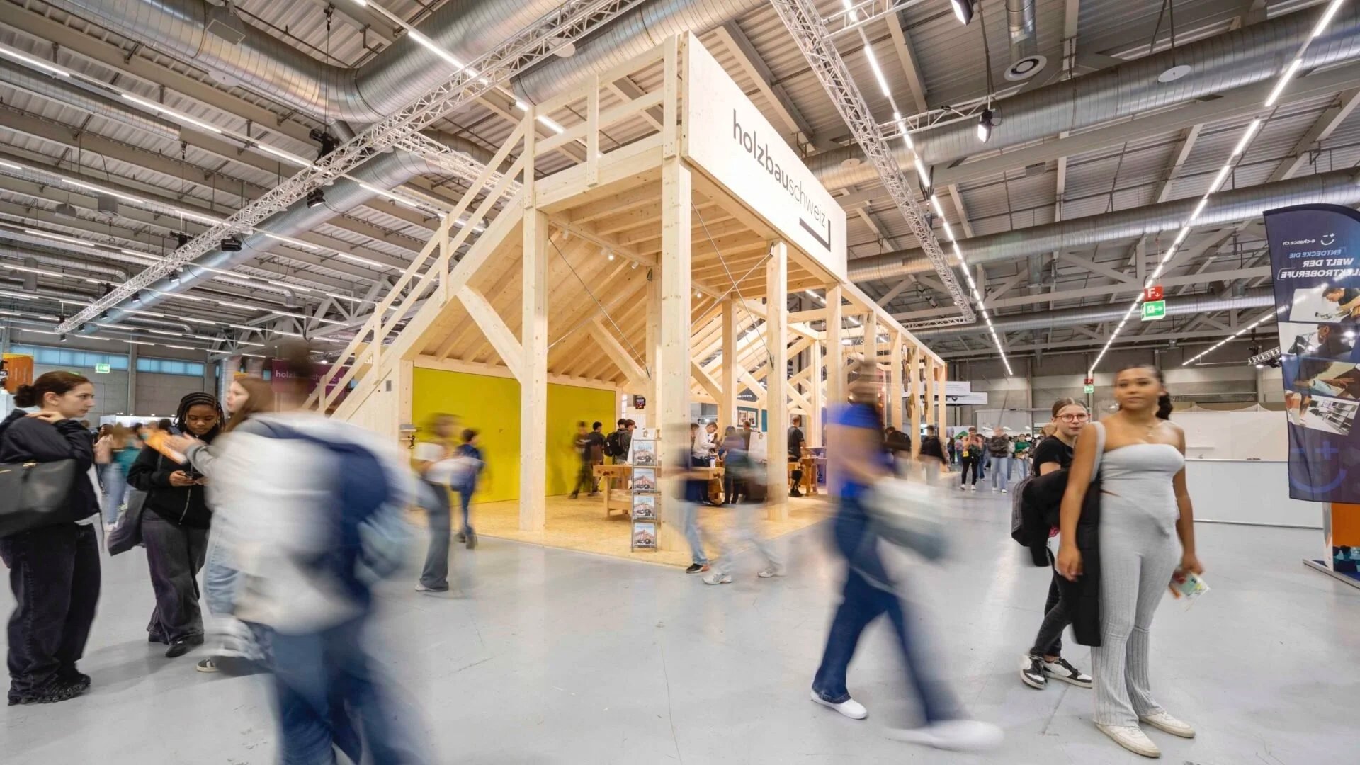 Holzbau Schweiz | Messestand Swiss Skills 2025