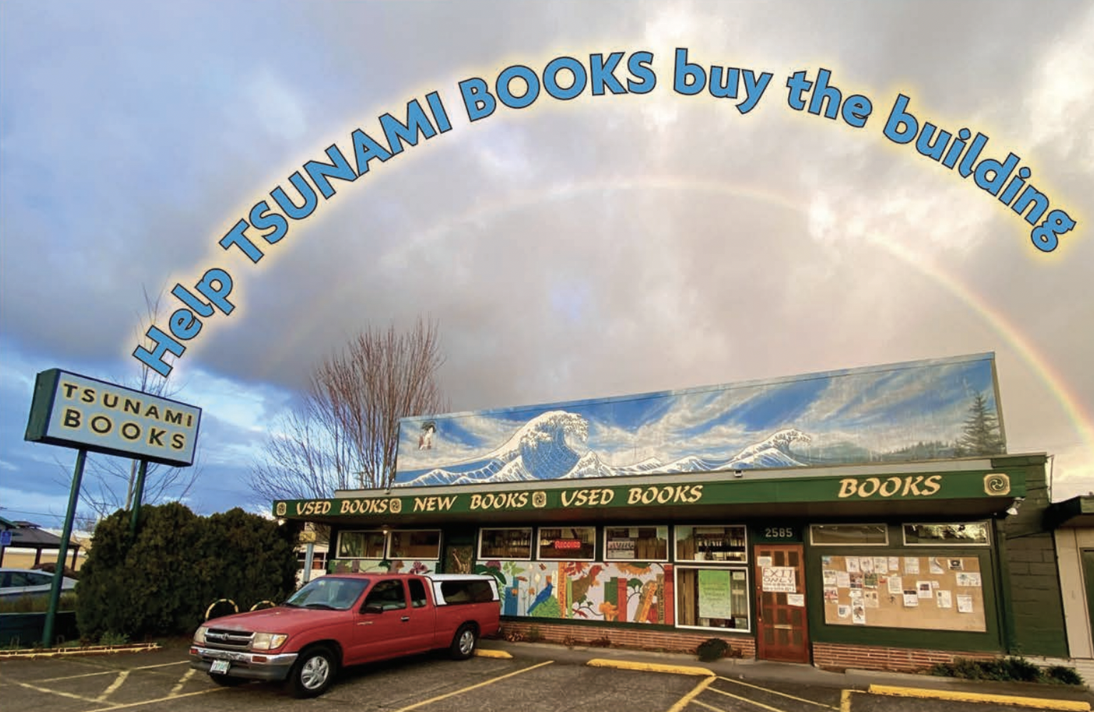 Tsunami Books Fundraiser
