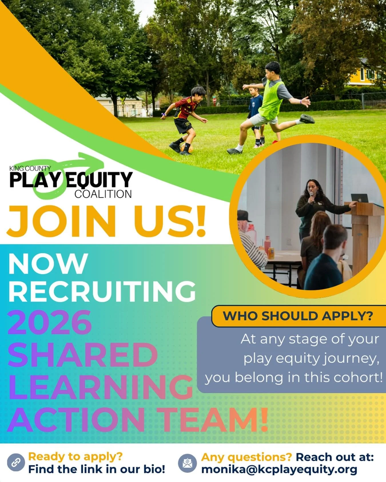 ✨ Recruiting for the next SLAT Cohort! ✨

We&rsquo;re officially getting ready to build our Shared Learning Action Team 2026 Cohort &mdash; and we&rsquo;d love for you to be part of it!🫵🏻 x 💵 Stipends are available to those eligible! 

Is your org