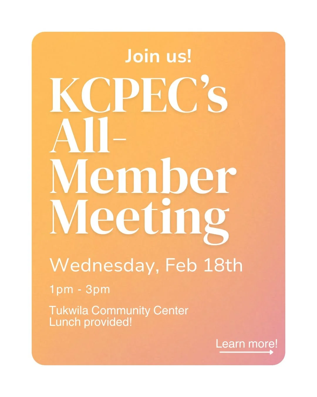 We&rsquo;re excited to invite you to our first all-member meeting of the 2026 year!
Our guest speaker, Adrienne Moore (she/her) from the Center for Healing &amp; Justice Through Sport will share highlights from the Coaching Girls Guide: How to Get (a