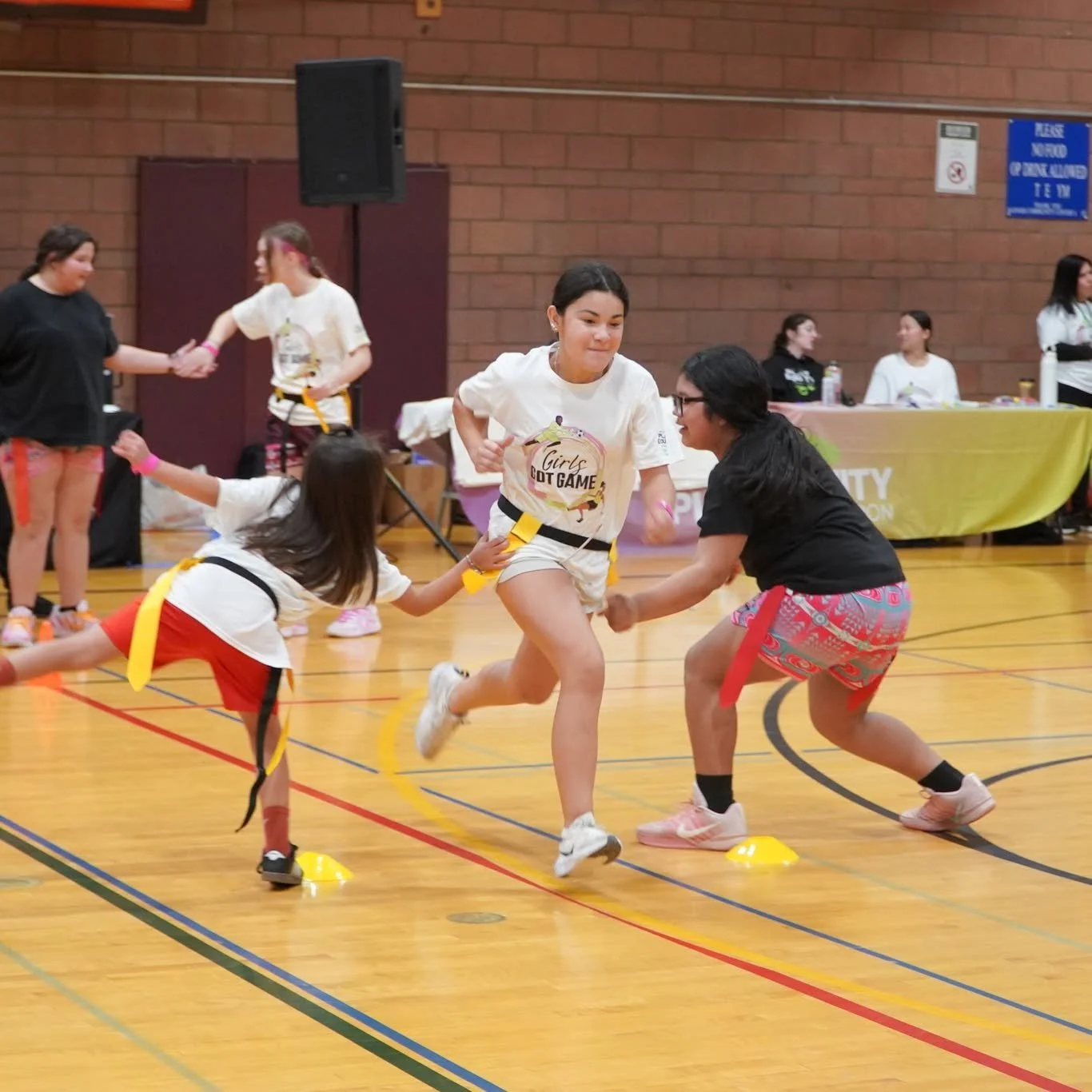 Last Friday, the Coalition proudly hosted its first-ever Girls Play Day 🎉🏅 

Girls rotated through flag football, soccer, volleyball, and basketball, building new skills, confidence, and connections with one another. 

We&rsquo;re deeply grateful t