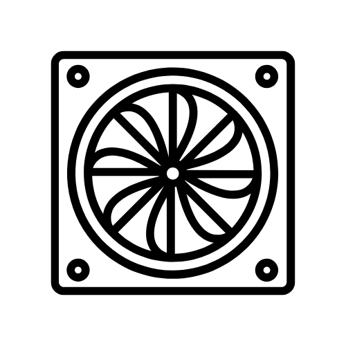 ventilation fan icon