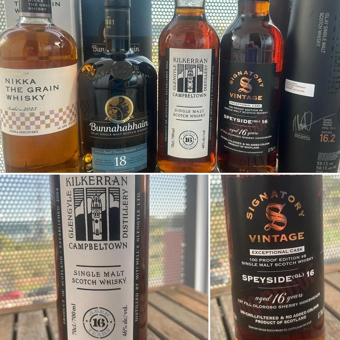 Big thanks to all our members who suggested whiskies for this months tasting. They helped provide a tasty range of whiskies that explores all the flavour profiles! The results of the tasting are as follows&hellip;
1 - Kilkerran 16yo (169 points) 
2 -