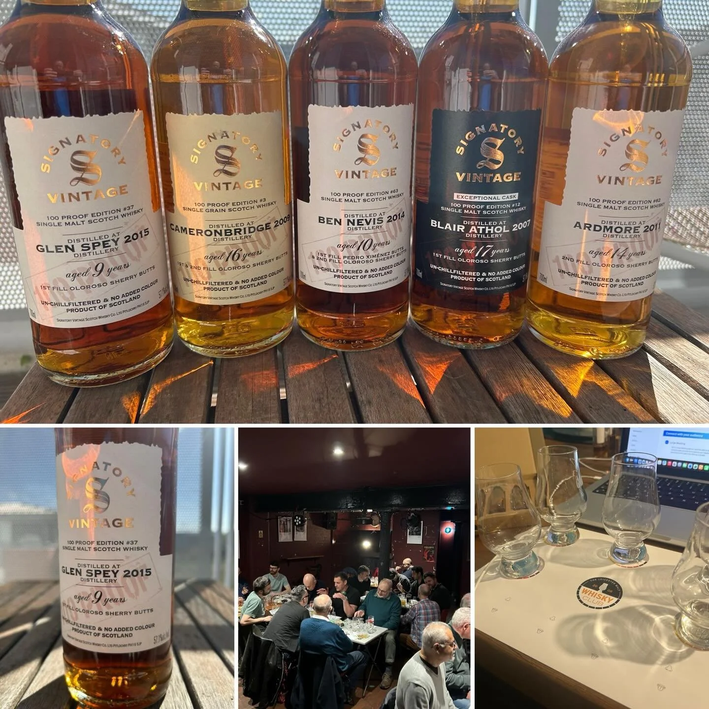 Big thanks to all those who joined us for our March tasting last week. The superb Signatory range gave our tasters lots to explore! The winner was the very simple but excellently put together Glen Spey! Results of the evening were as follows&hellip;
