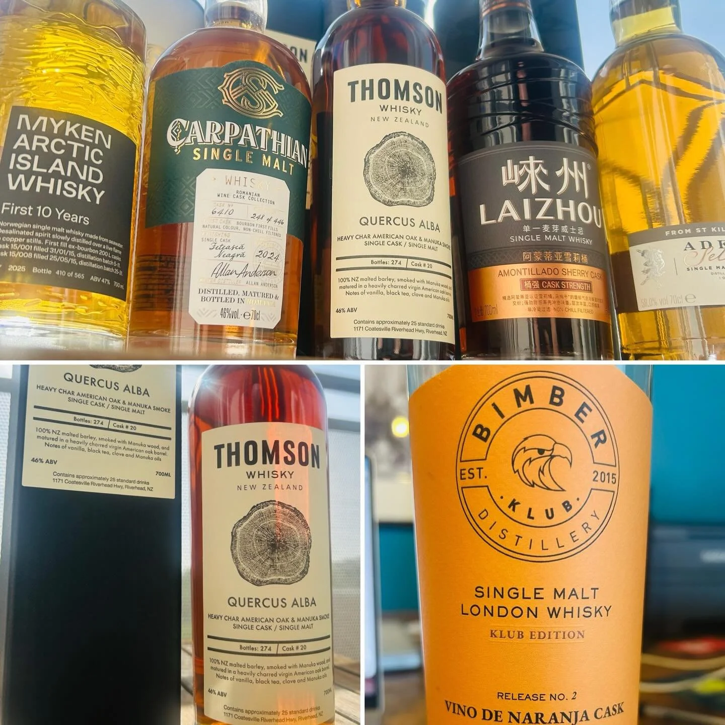 Big thanks to all those you joined us in our trip around the globe to discover how the rest of the world has been approaching single malt whisky. A tasting that really tested peoples tastebuds with a host of new flavours saw the Thomson Quercus Alba 