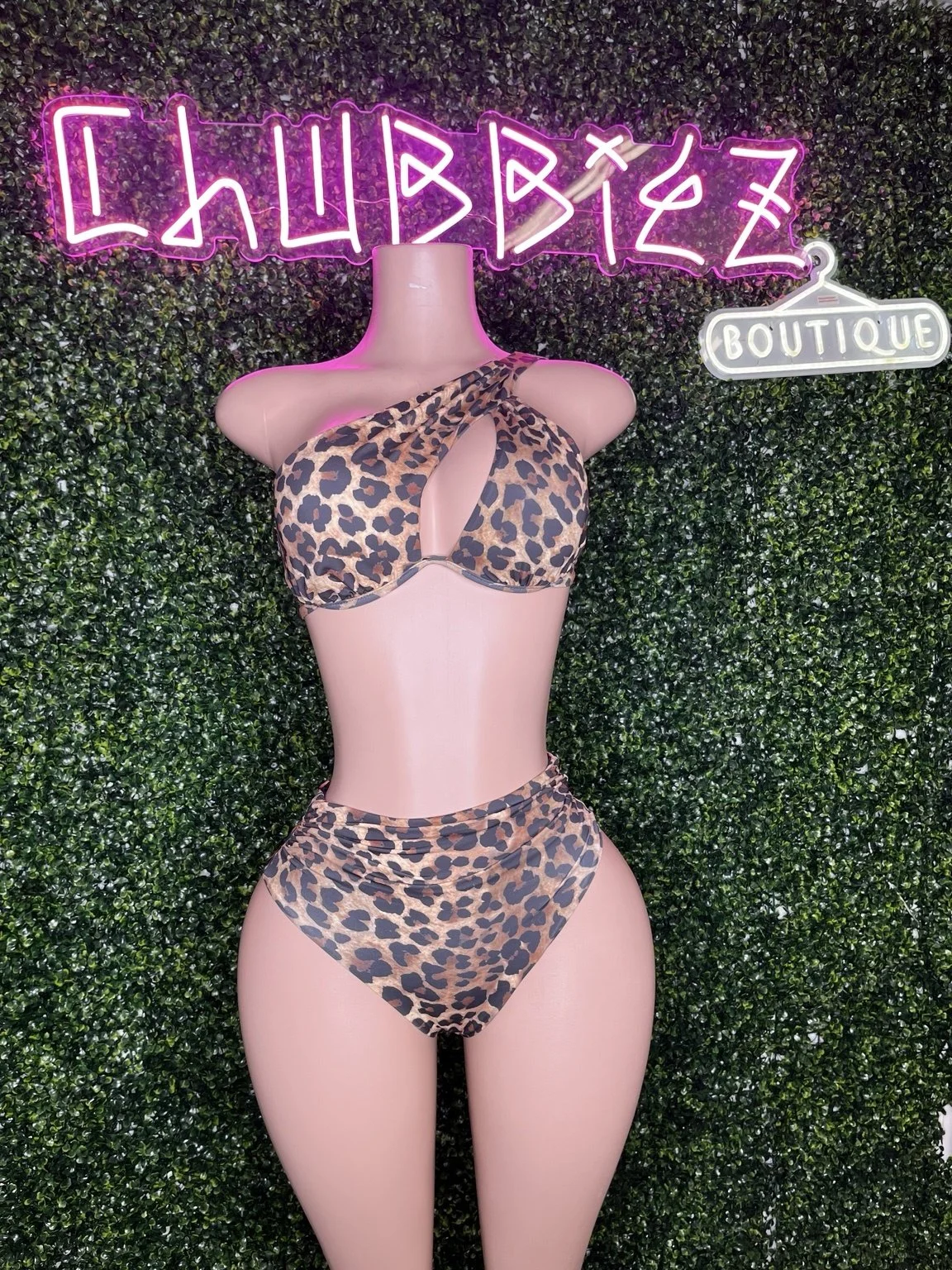 Leopard 2pc Bathing Suit