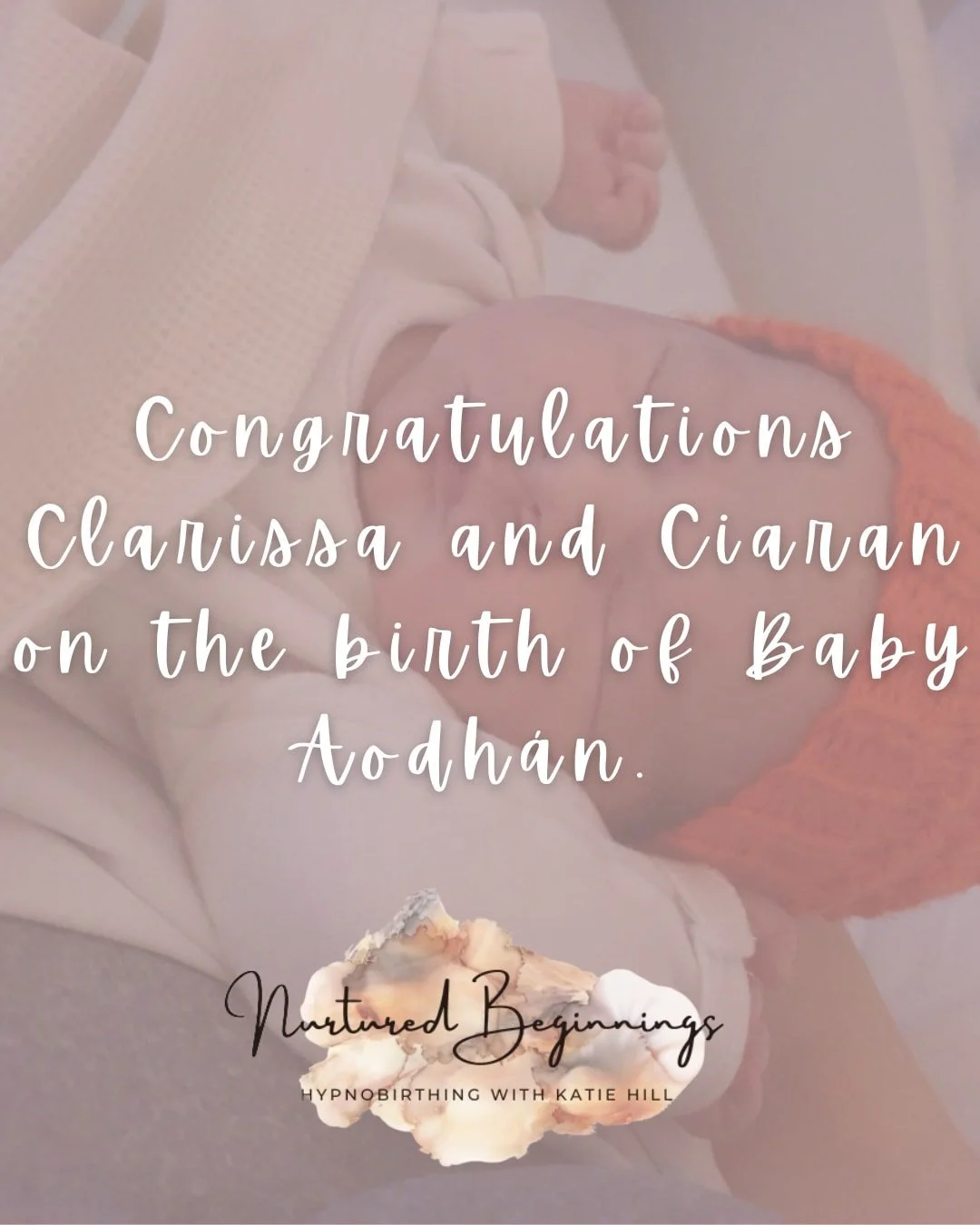 🎉💙 Huge congratulations to Clarissa and Ciaran on the safe arrival of baby Aodh&aacute;n! 💫
Born last week, little Aodh&aacute;n made his entrance into the world as a healthy VBAC baby &mdash; what an incredible journey and achievement! 👶✨

Wishi