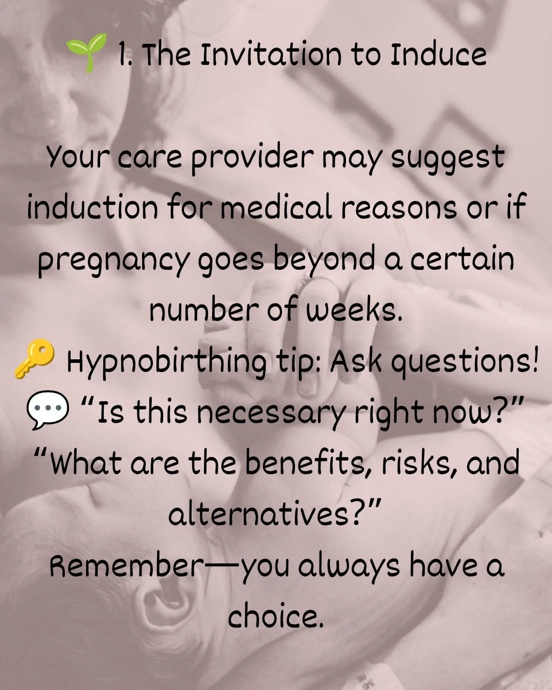 👶What does a birth induction entail? 👶

If you want to learn more and find out how hypnobirthing can help you make informed choices, especially around induction, book a full hypnobirthing course with me today!

DM to learn more.

#induction #birthc