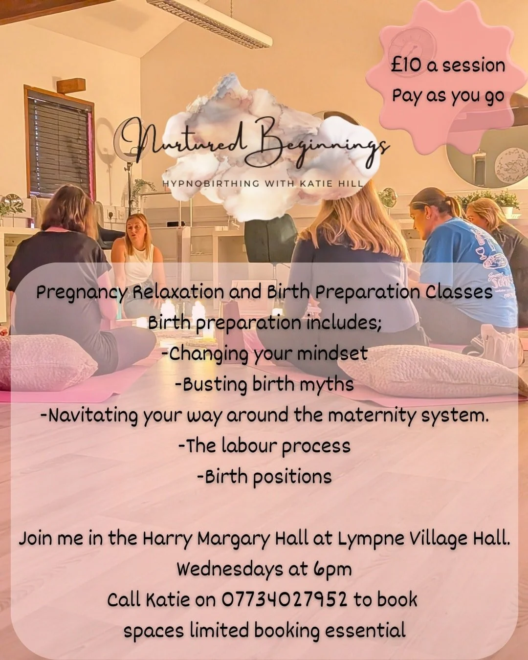 🌸 Pregnant and feeling overwhelmed? 🌸�

Take a deep breath, mamma &mdash; you deserve calm, confidence, and clarity as you prepare for your baby's arrival.

My Pregnancy Relaxation &amp; Birth Preparation Classes are designed to help you:�
✨ Melt a