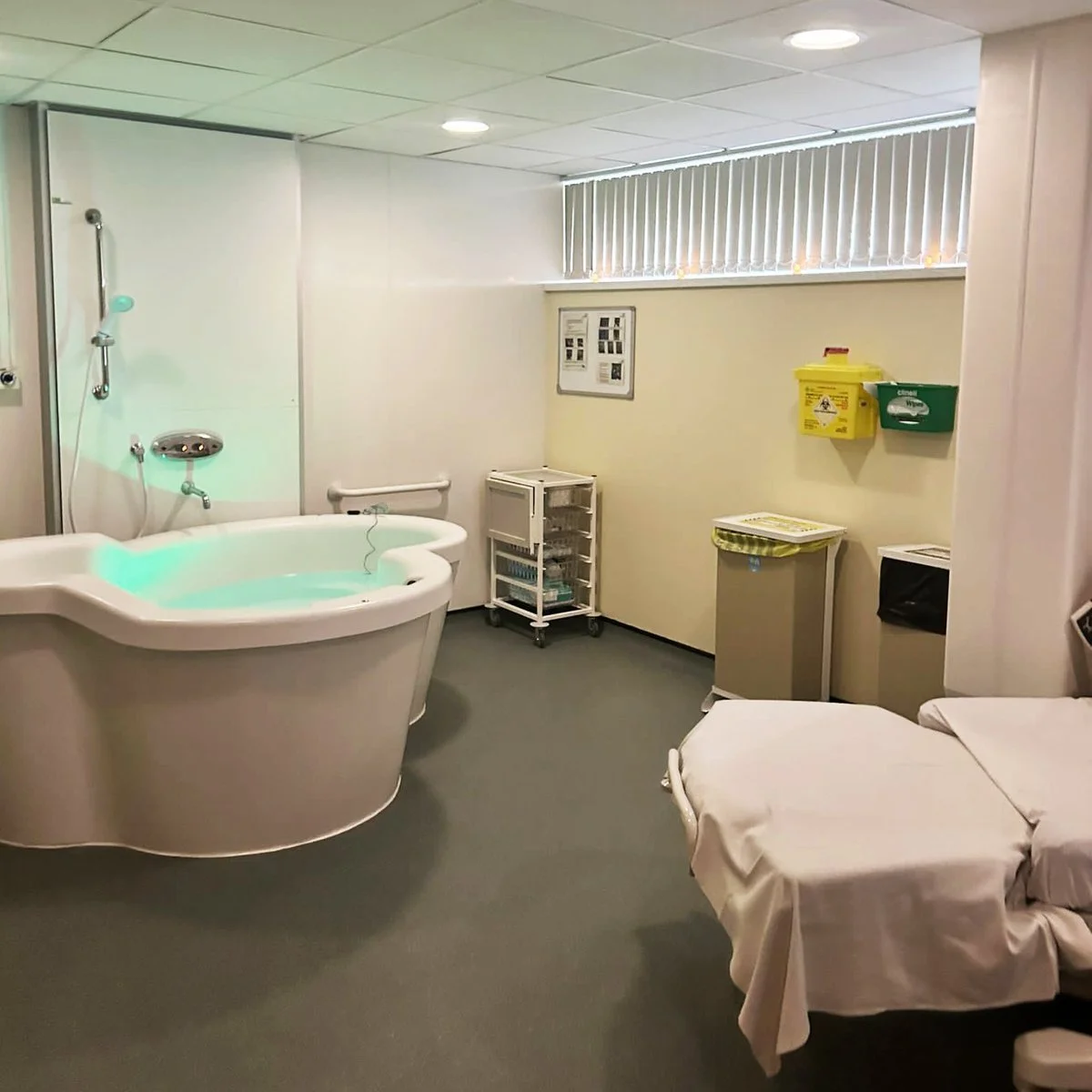 Midwife led unit at William Harvey Hospital