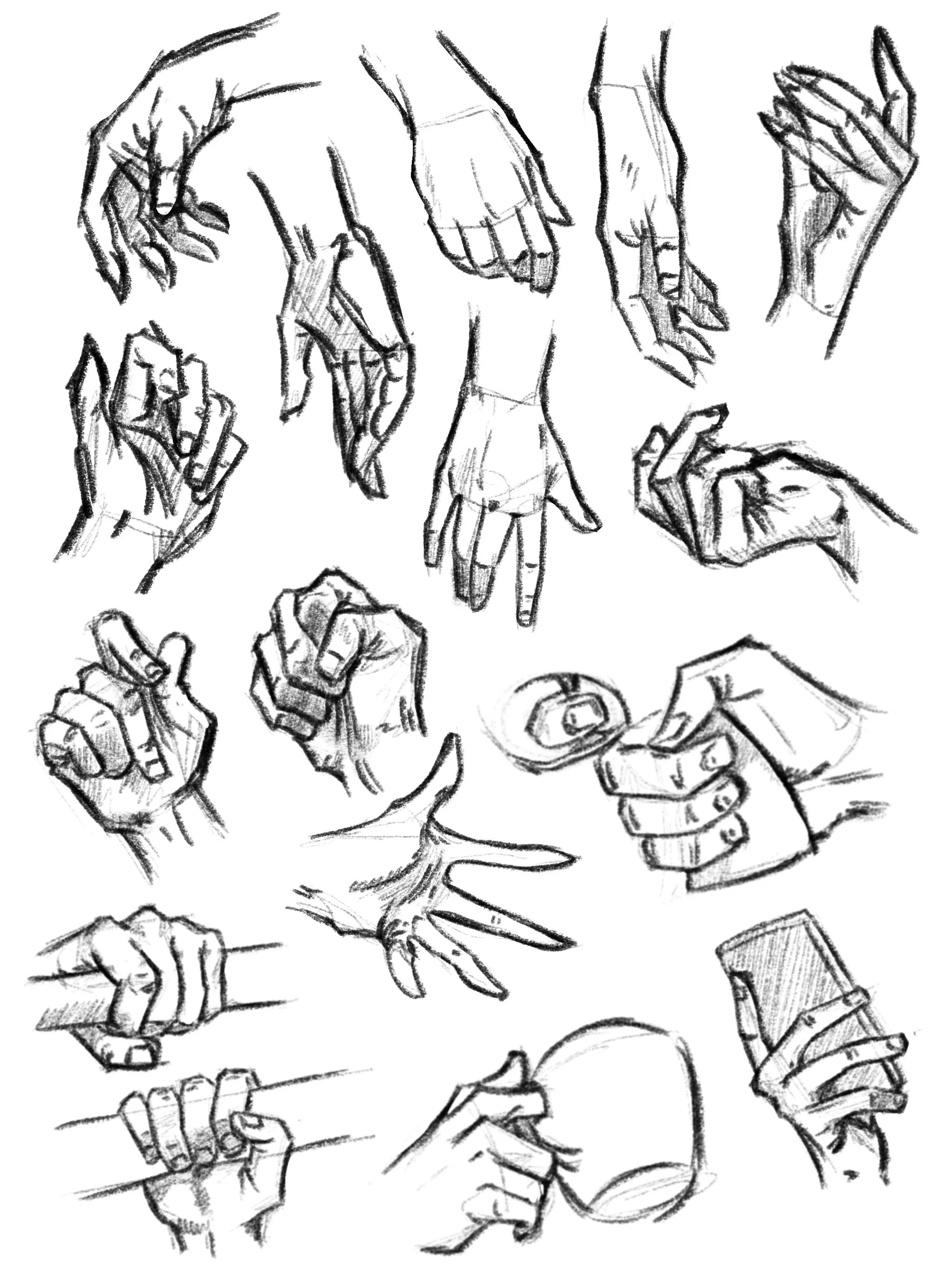 Hand Studies (2025)