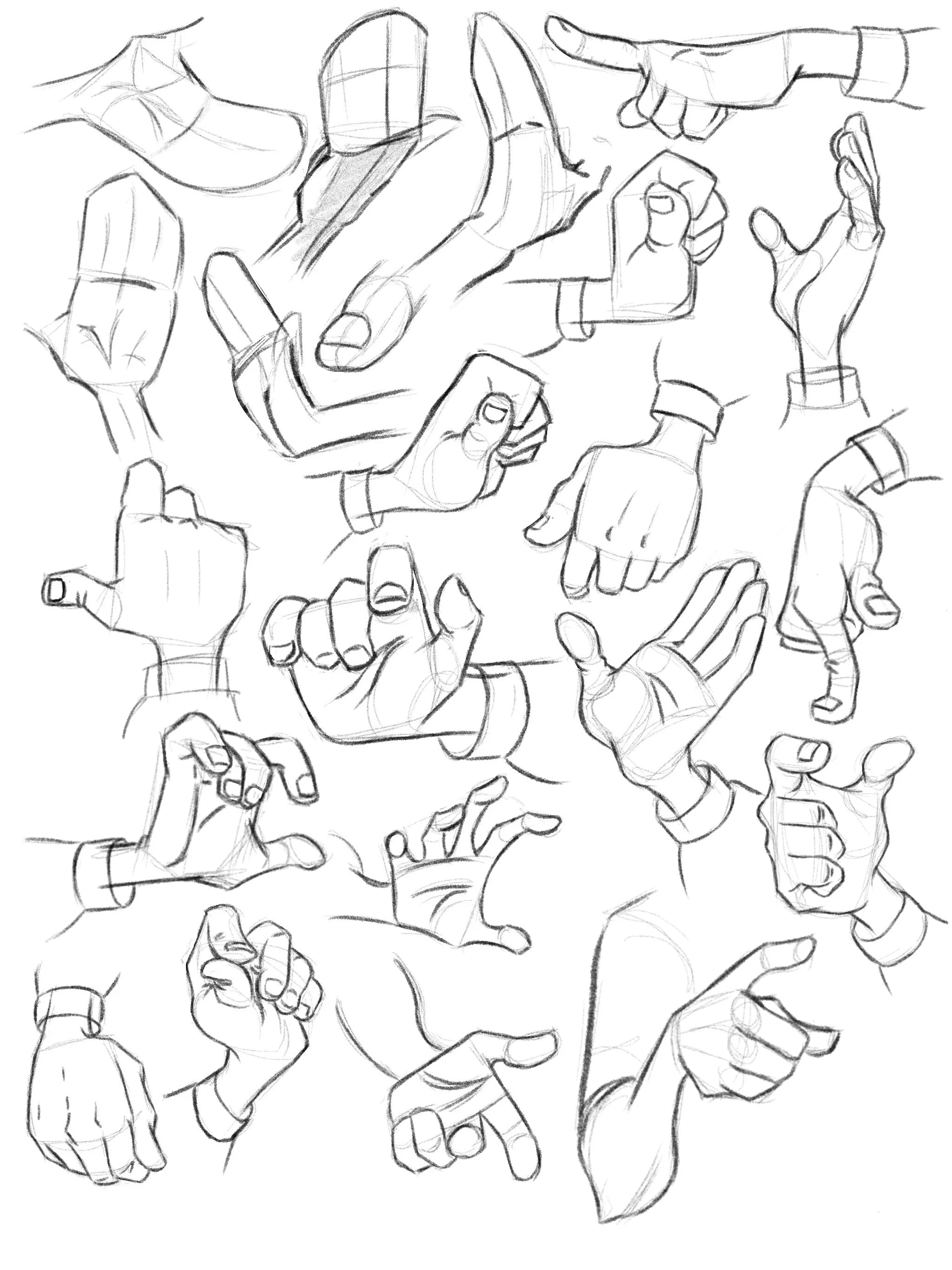 Hand Studies (2025)
