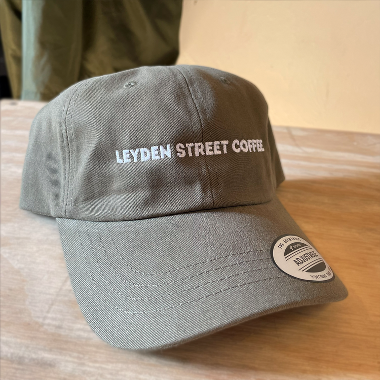 Leyden Street Coffee embroidered hat