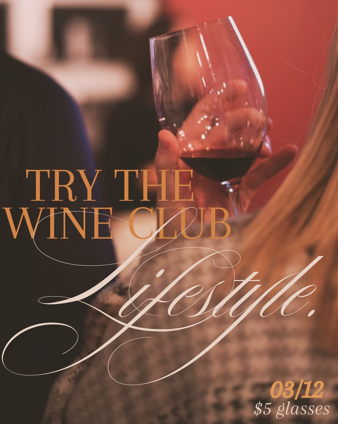 $5 glasses this Thursday 🍷

A little preview of the Wine Club life.

Members get:
✔ 50% off wines by the glass
✔ Free tastings every Third Thursday ✔ Tasting notes and pairing ideas
✔  A groovy Spotify playlist to enjoy while you sip

Join anytime.