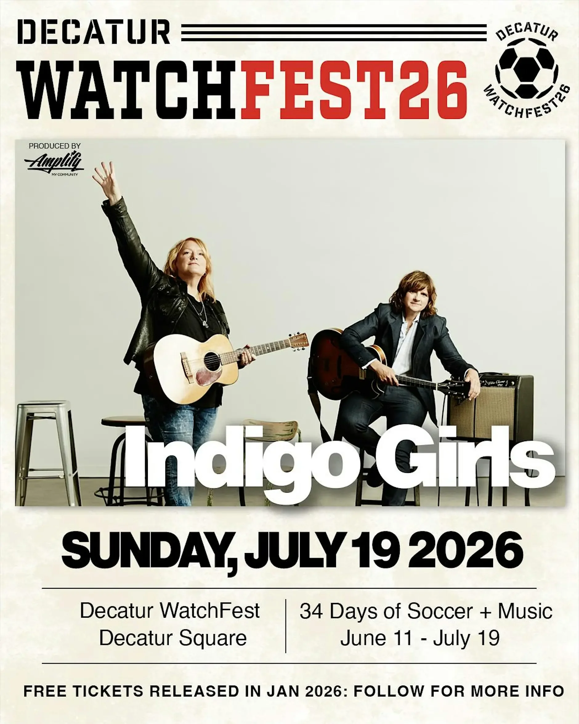 WatchFest Warm-Up Before the Indigo Girls