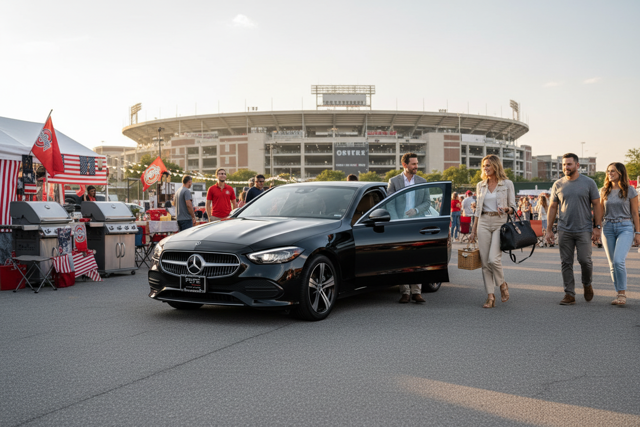 Ohio State vs Michigan luxury arrival experience