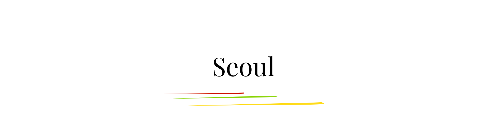 Seoul | Location tbc