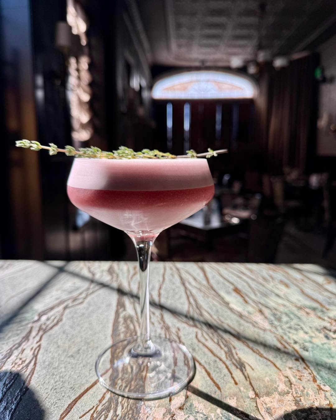 A little taste of autumn has arrived at Tallgrass.

Introducing Pressed for Thyme &mdash; a bright and silky cocktail featuring gin, fresh-pressed Concord grape juice, lemon, honey, and egg white.

The Concord grape brings a beautifully nostalgic fla
