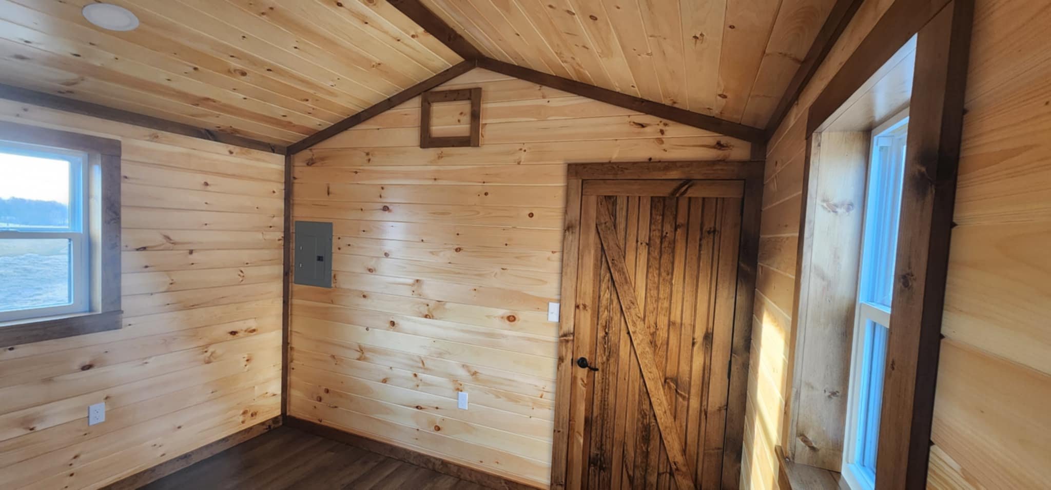 Chalet 12x30 livré et installé sur terrain en région Cabanons Nature