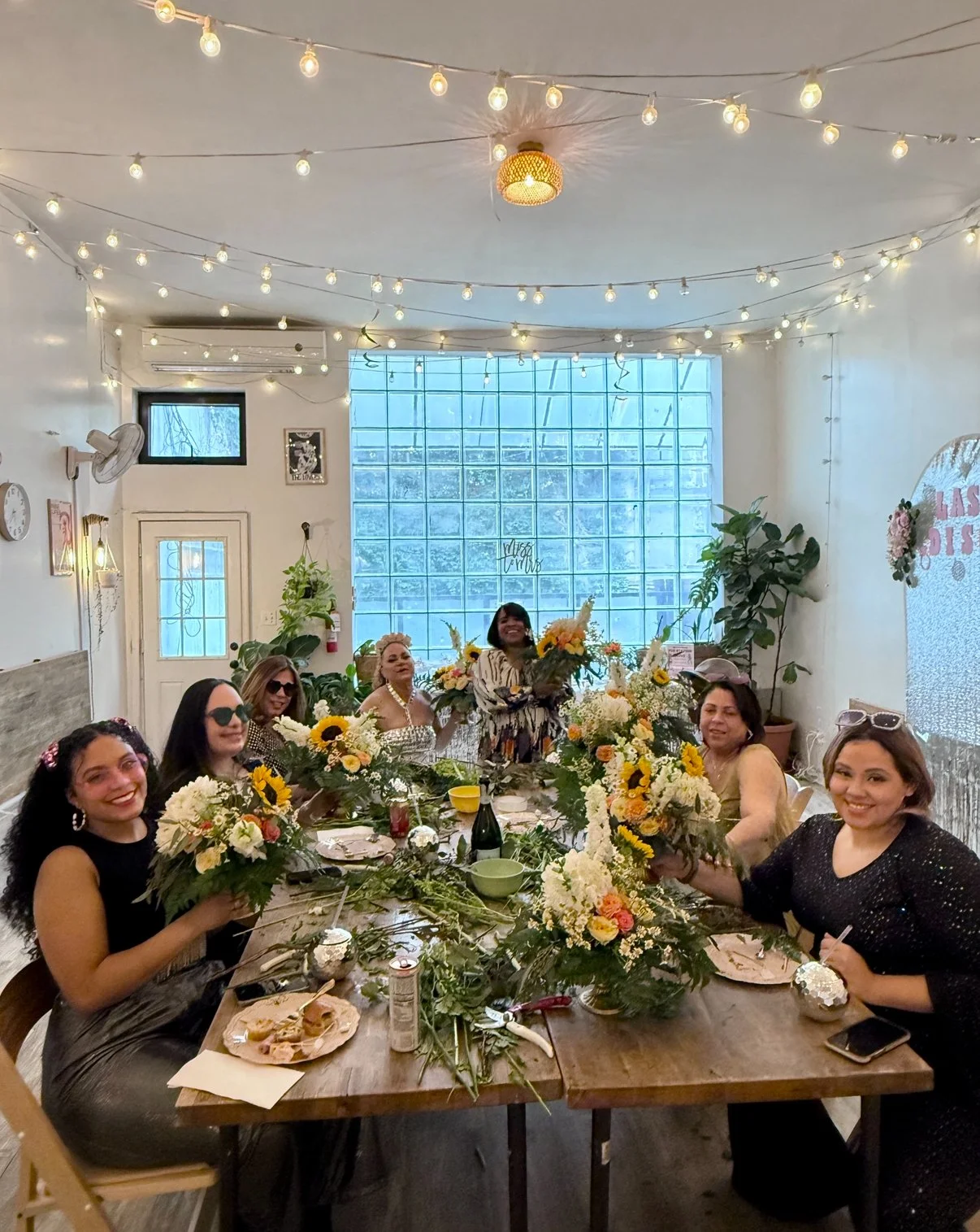 Joyful Birthday Floral Workshop Celebration