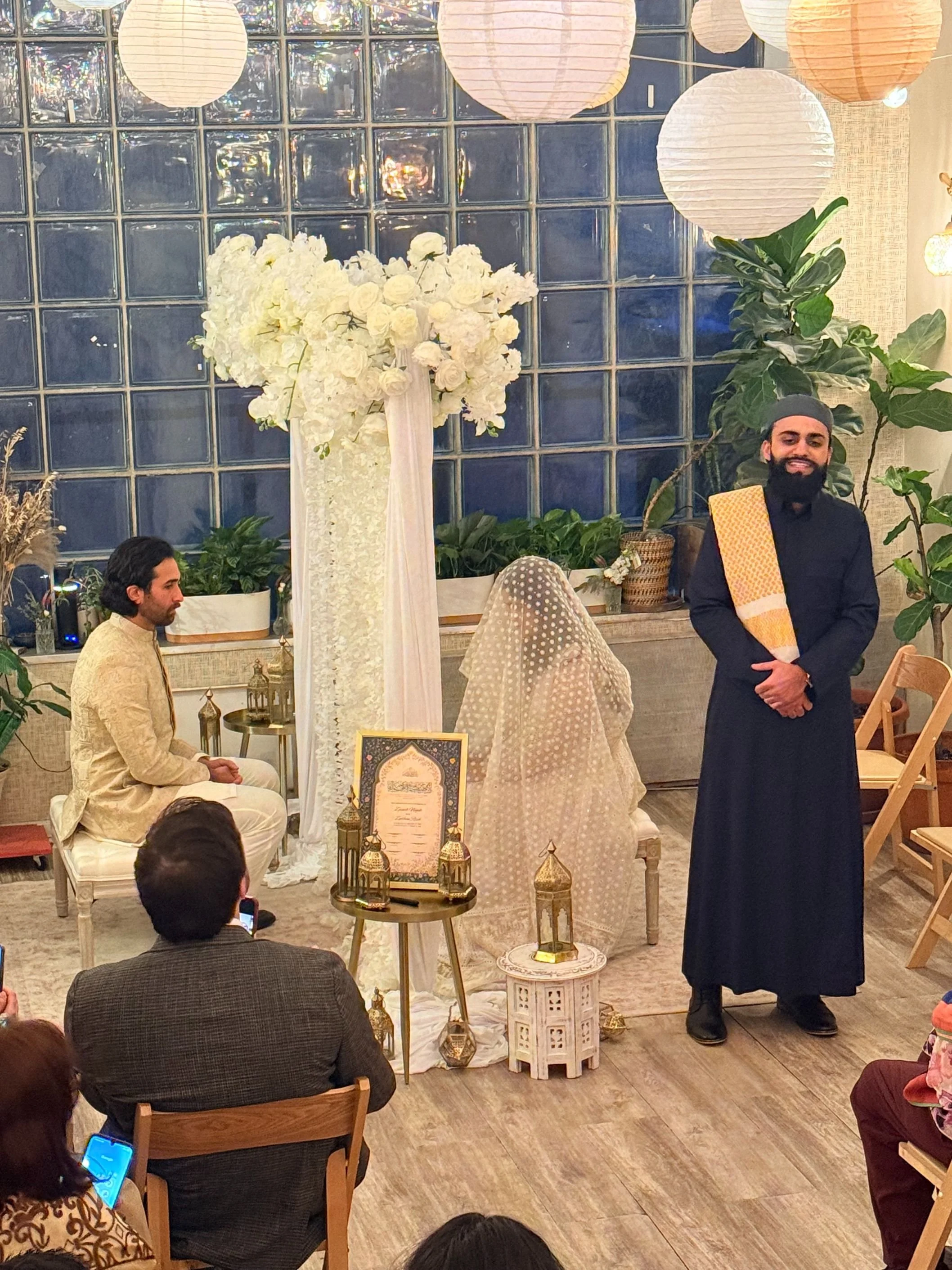 Nikah Wedding Ceremony at Bat Haus | Brooklyn Muslim Wedding Venue