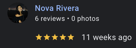A five-star review written by Nova Rivera who had a wedding at Bat Haus event space in williamsburg, Brooklyn
