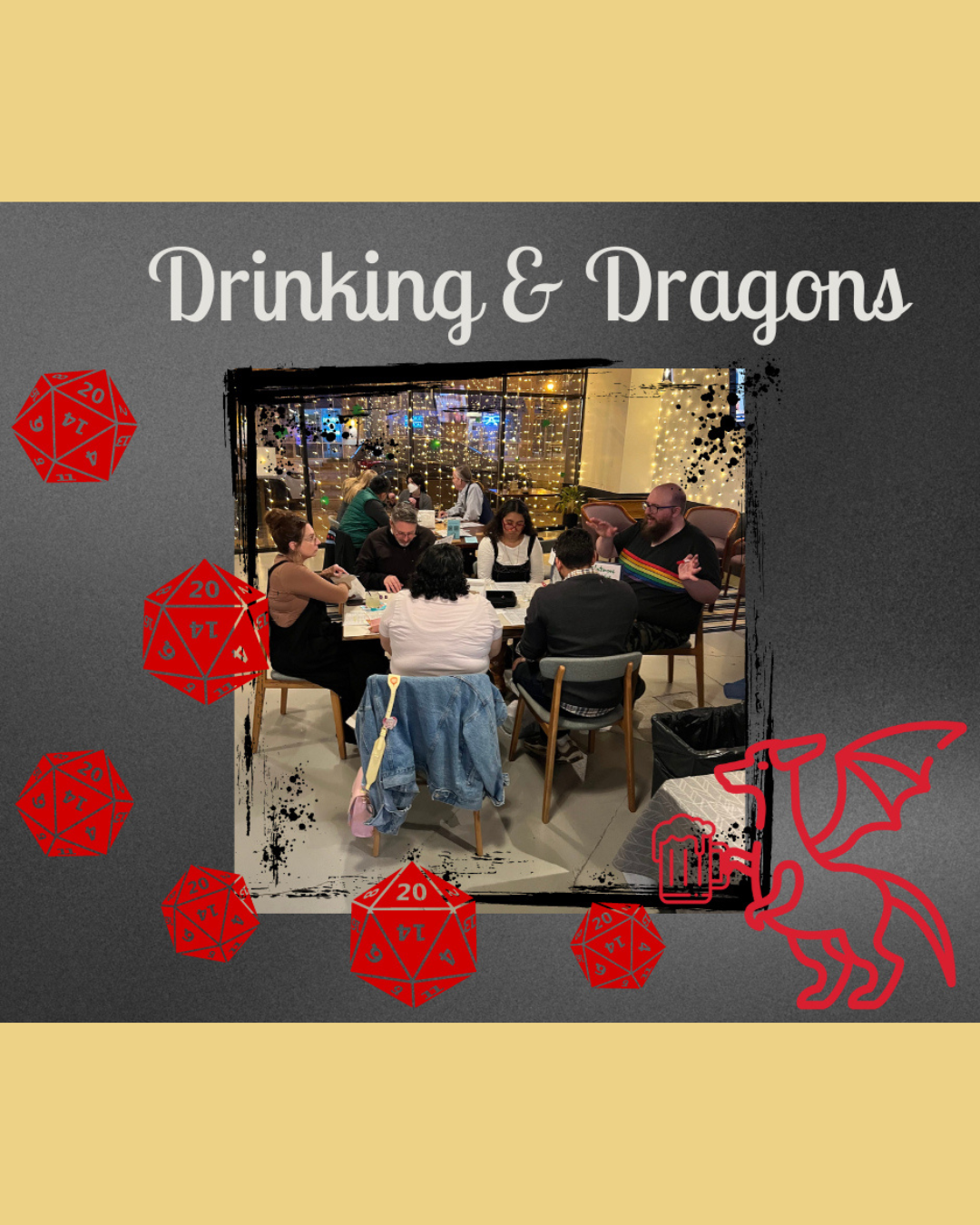 Drinking &amp; Dragons at Take Flight 