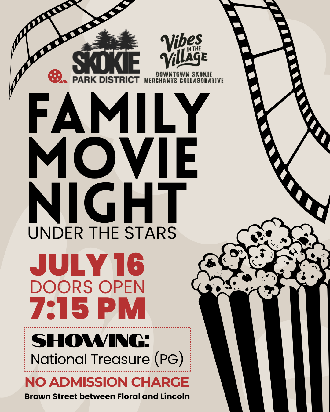 FAMILY MOVIE NIGHT UNDER THE STARS
