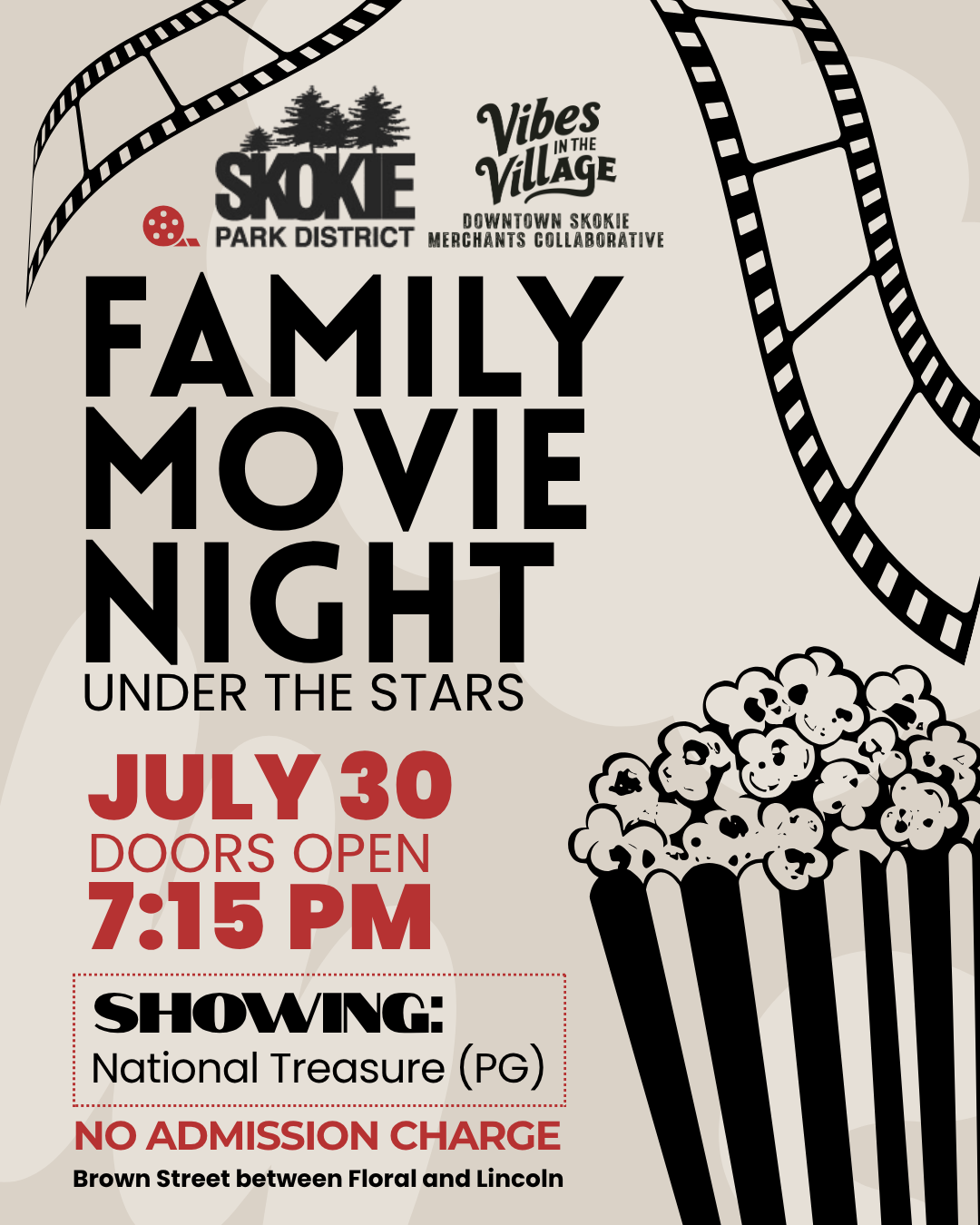 FAMILY MOVIE NIGHT UNDER THE STARS