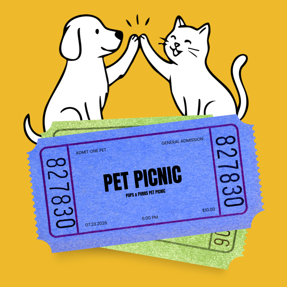 Pet Picnic Admission Ticket