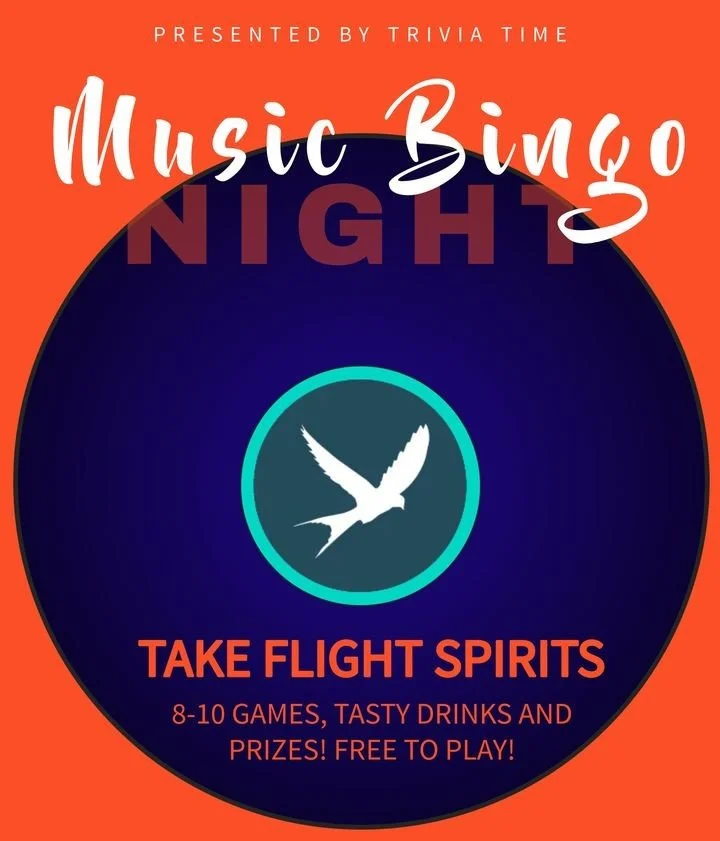 Music Bingo at Take Flight Spirits 