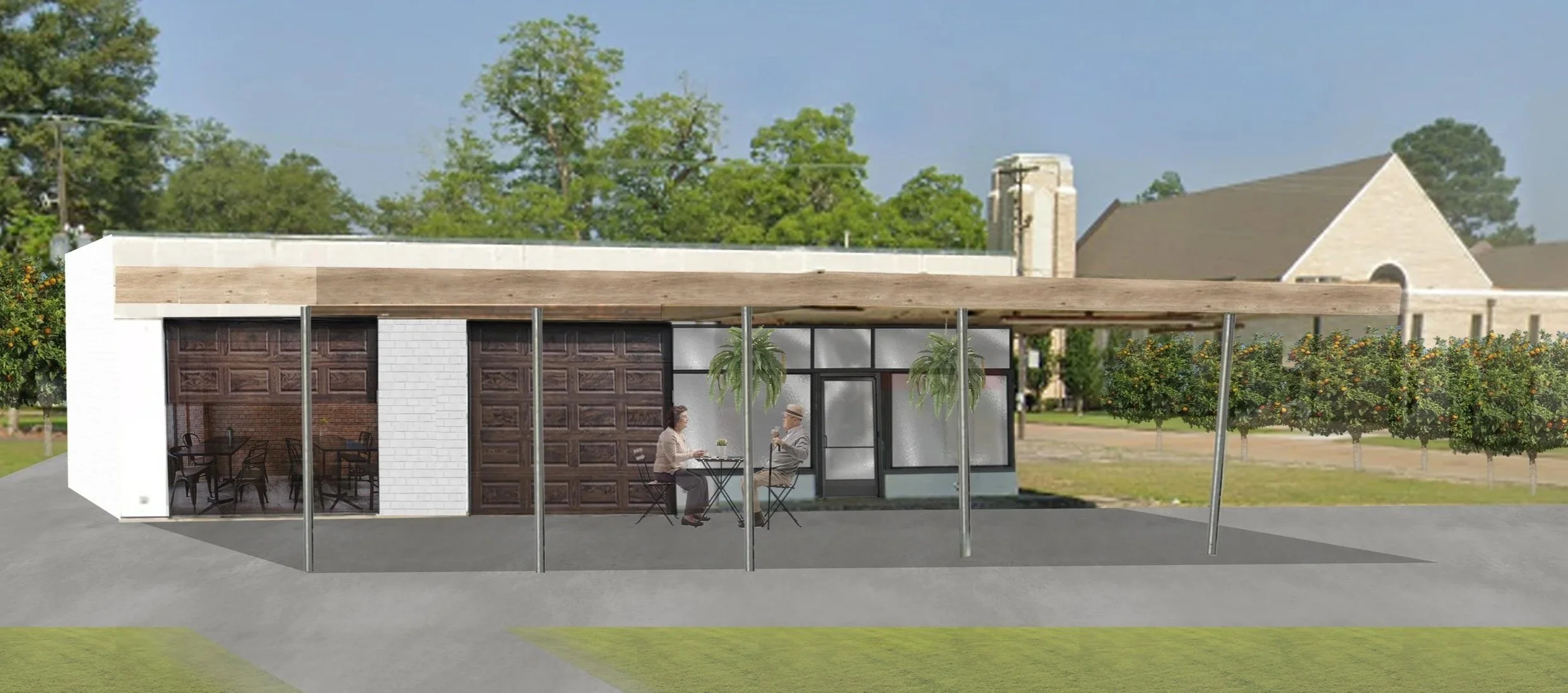 Adaptive Reuse Photoshop Rendering 