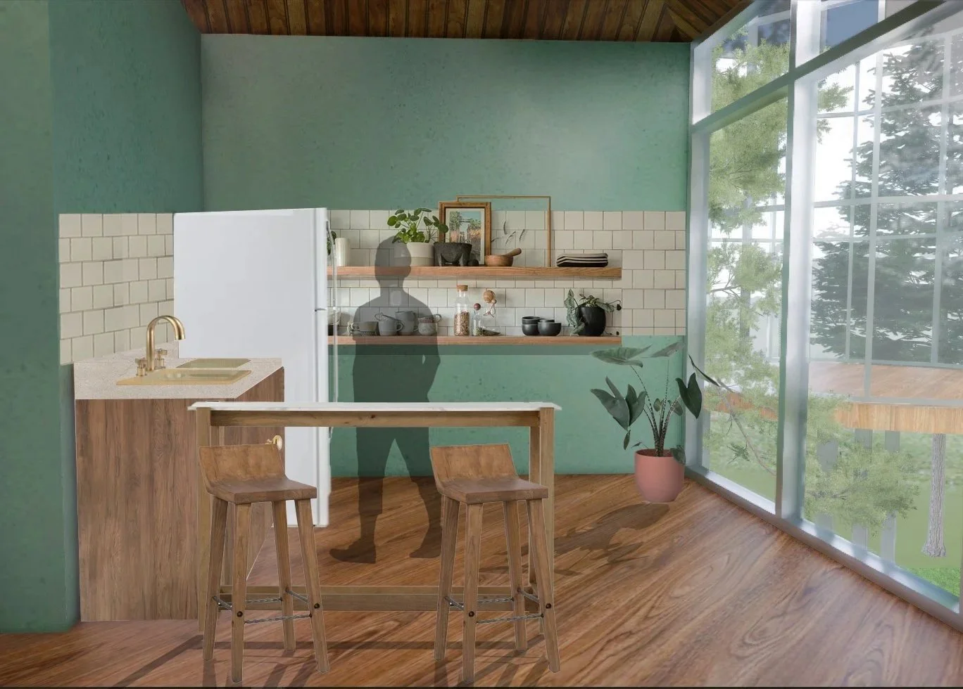 Enscape and Photoshop rendering