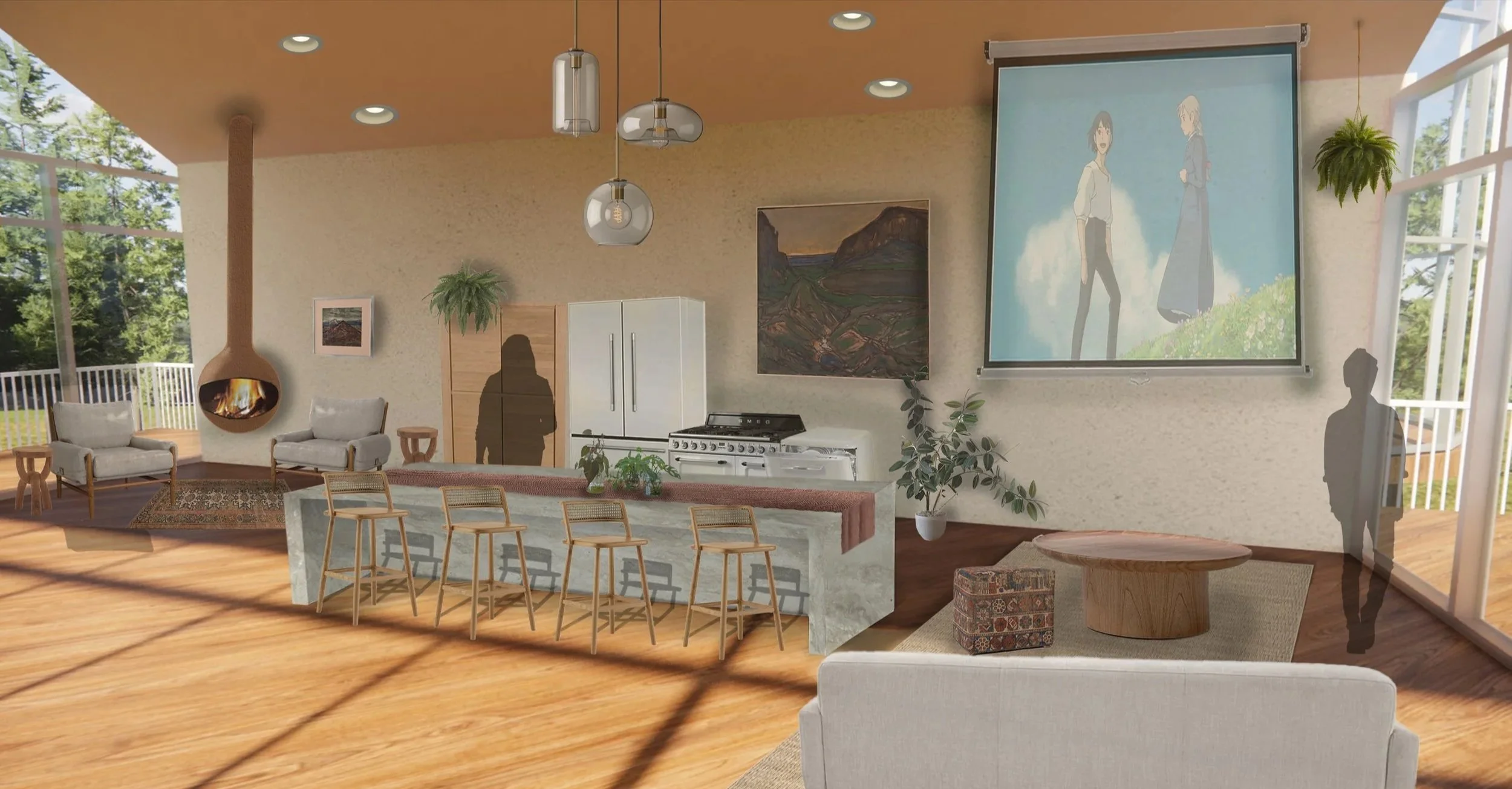 Enscape and Photoshop rendering