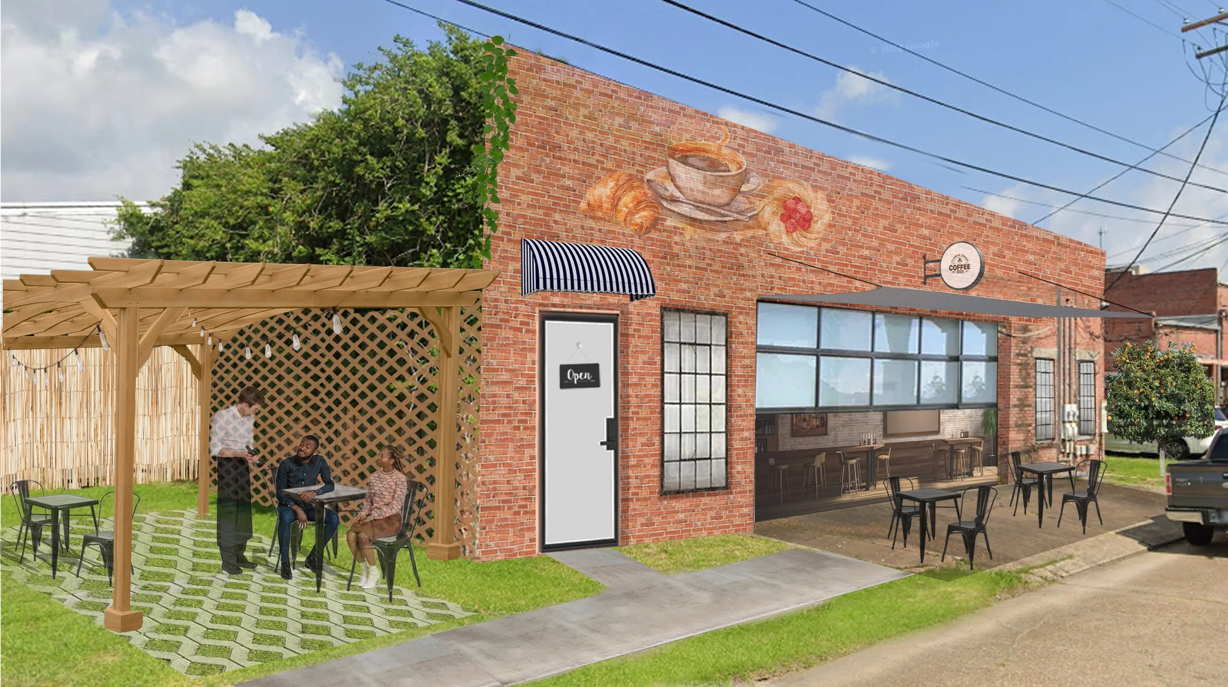 Adaptive Reuse Photoshop Rendering 